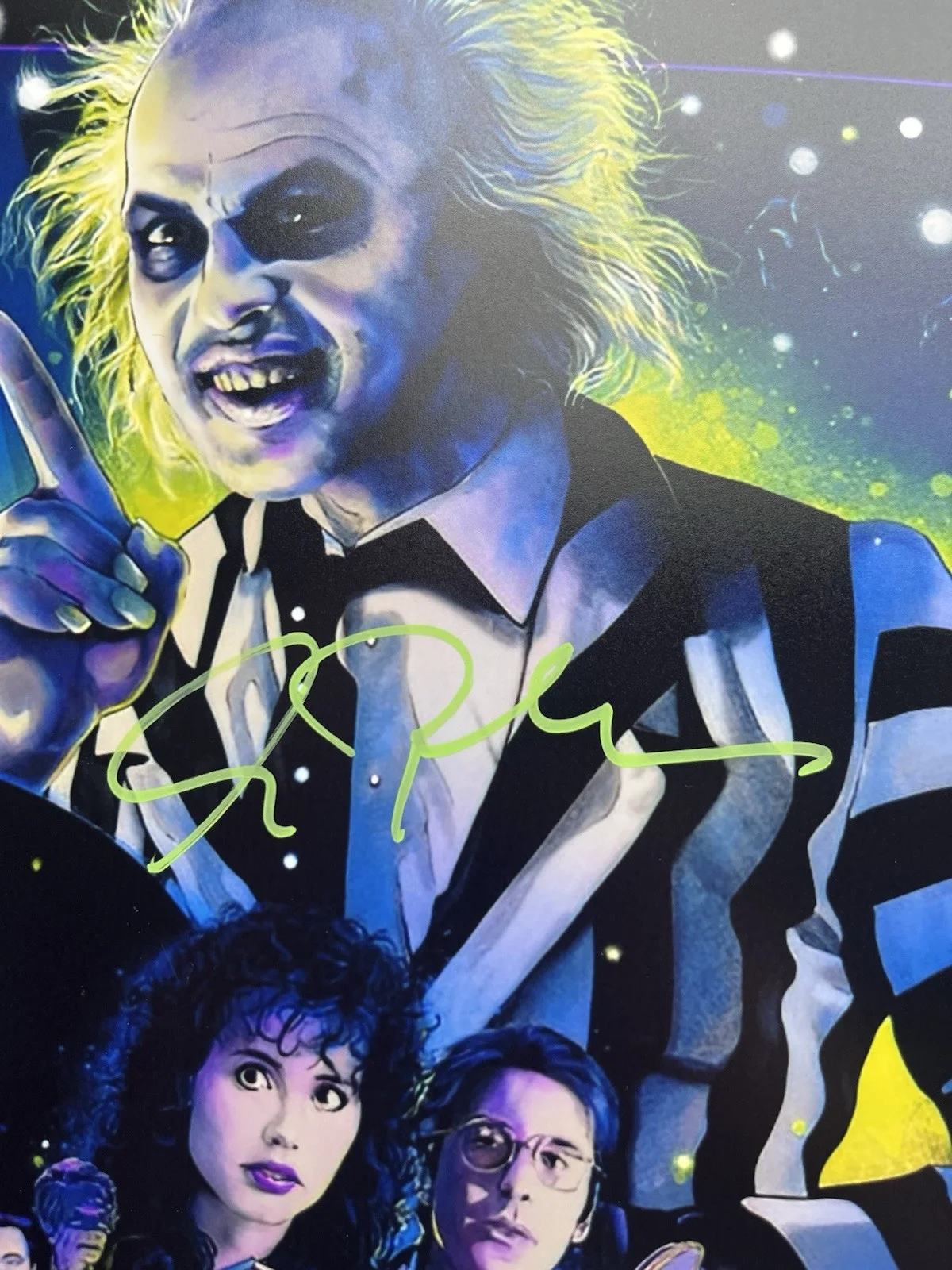 Alec Baldwin — Alec Baldwin Signed Beetlejuice 11x17 Photo JSA COA Adam Maitland Horror Auto, изображение 5