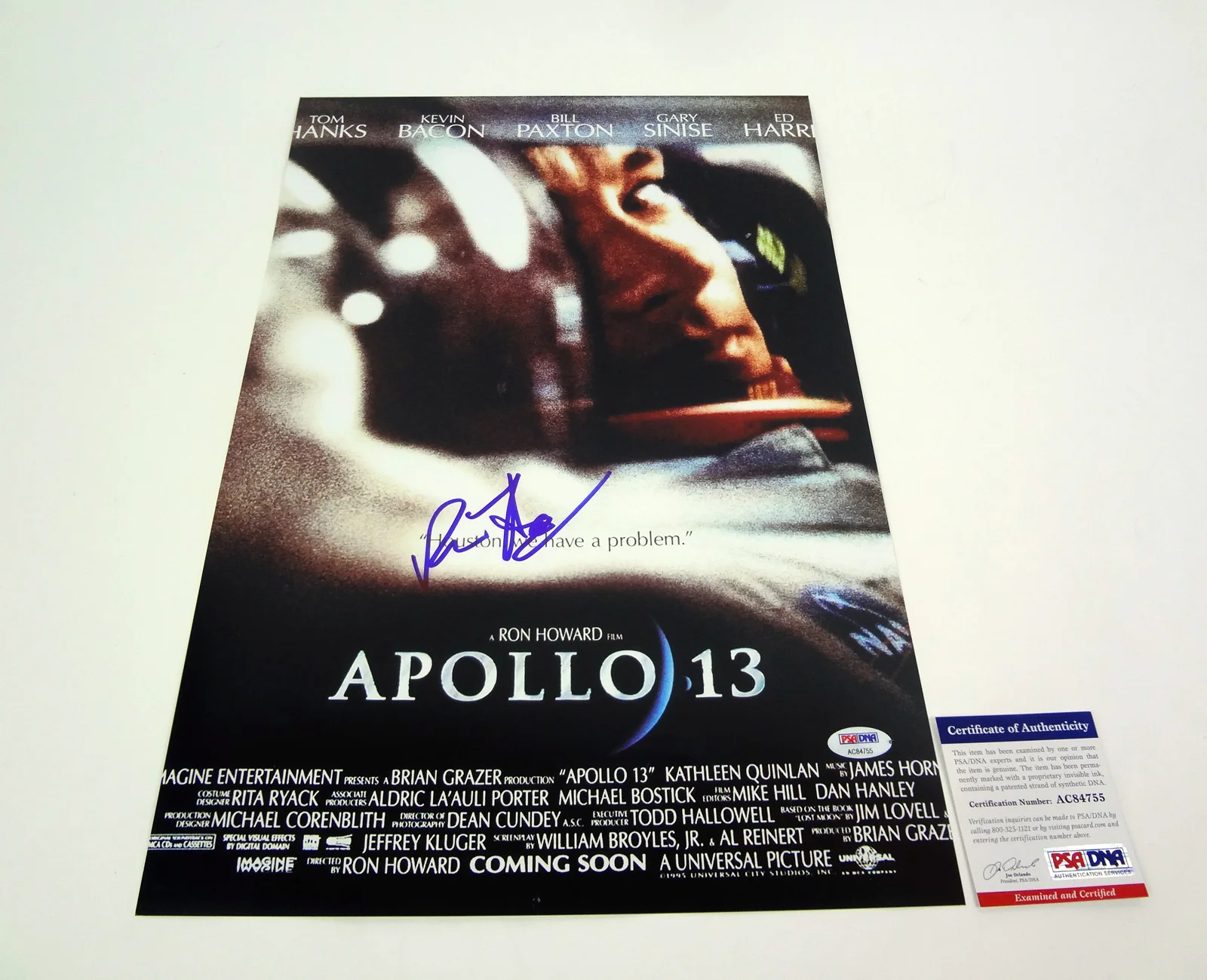 Ron Howard — Ron Howard Director Signed Autograph Apollo 13 Movie Poster PSA/DNA COA