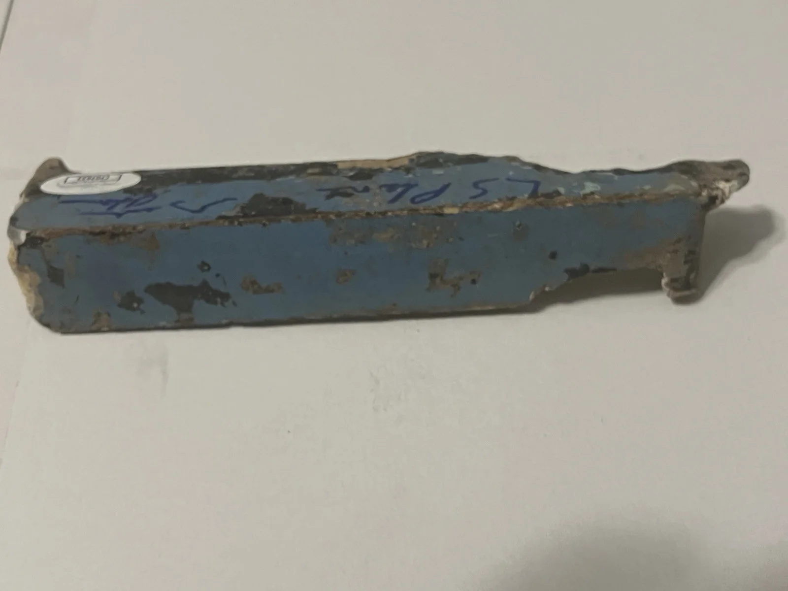 Lynyrd Skynyrd Signed Plane Crash Blue Metal 7”X2” Steel 240 Stamped 4.5”X2.25”!, изображение 3