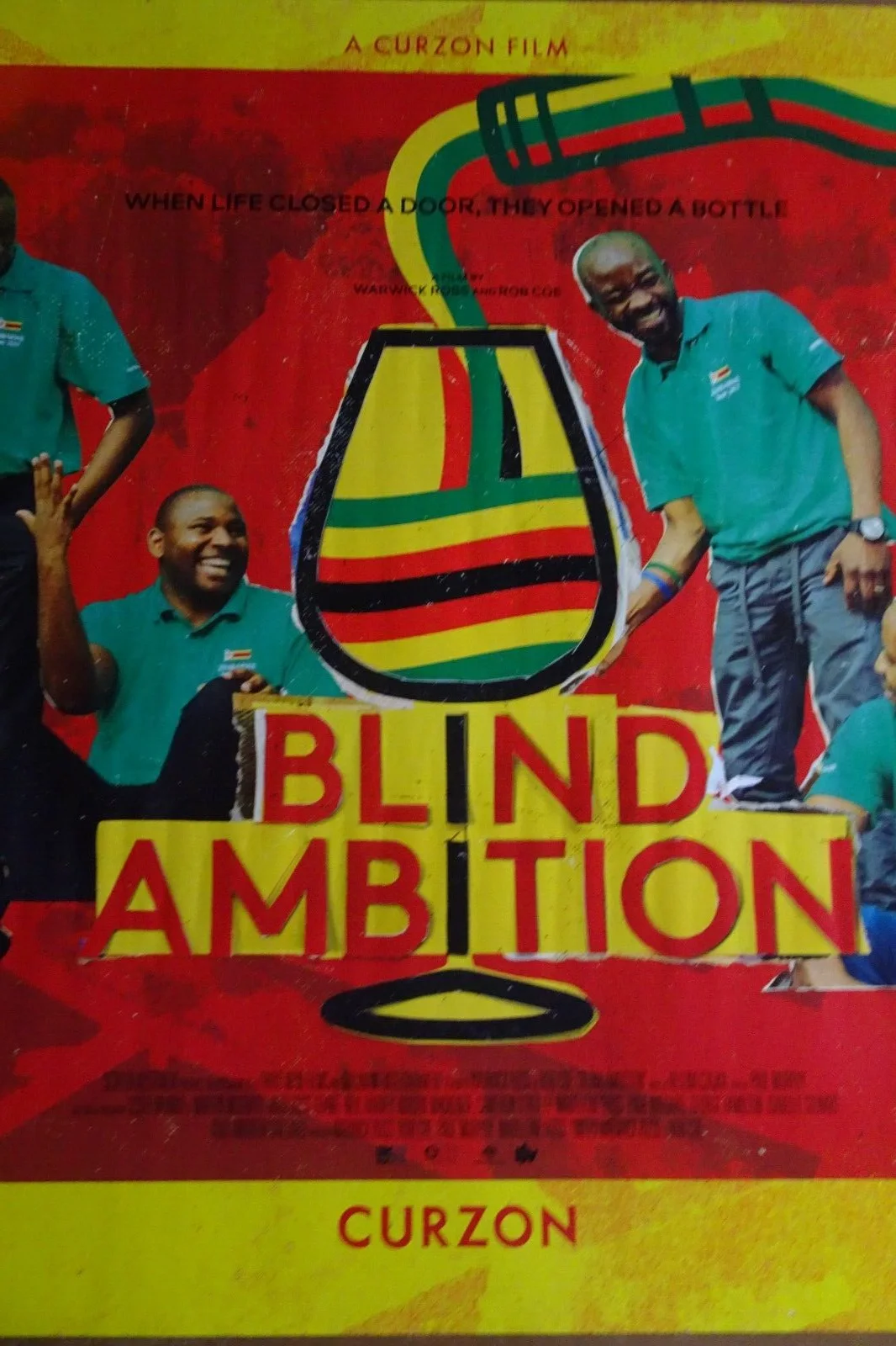 Blind Ambition Quad Poster Original 2021 Wine Tasting Documentary Robert Coe, image 4