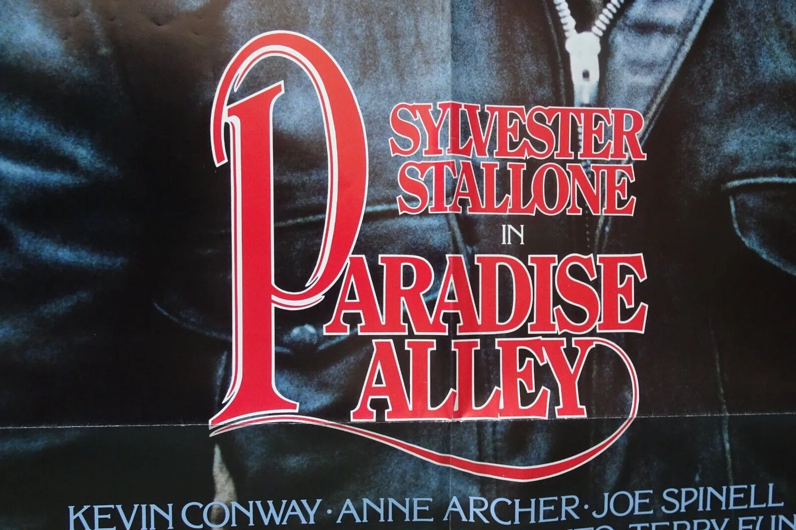 Paradise Alley Poster One Sheet Sylvester Stallone Anne Archer 1978, image 2