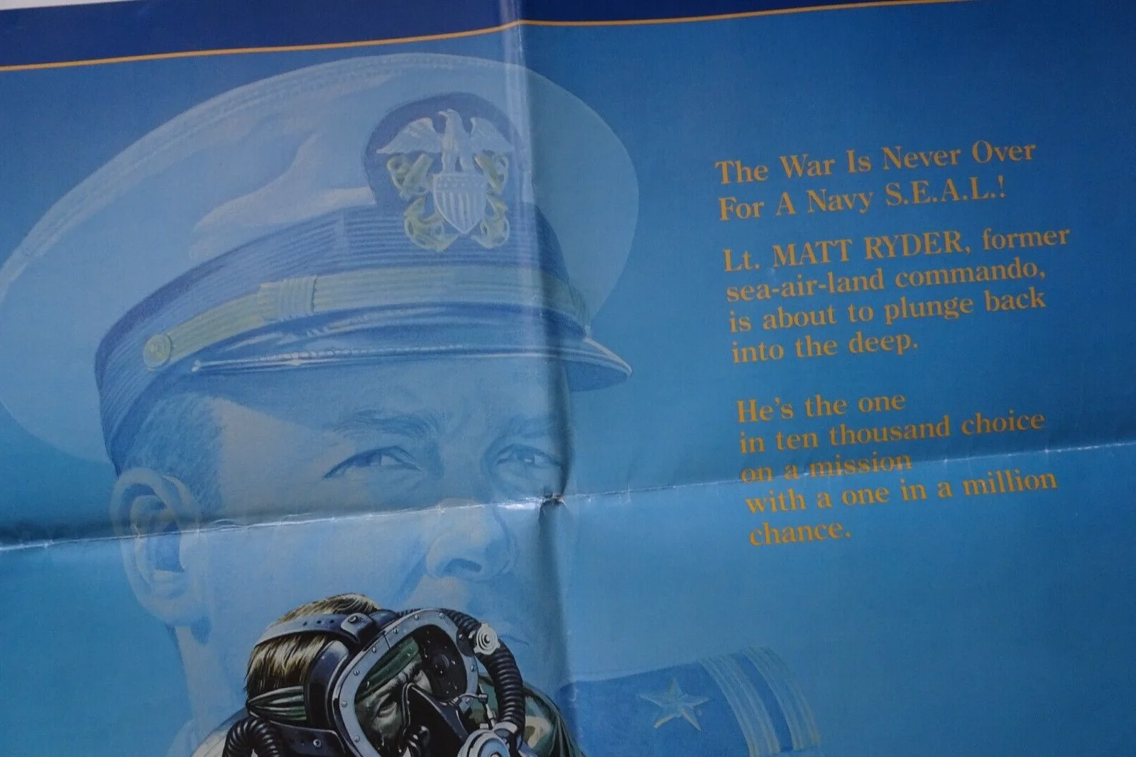 The Patriot Poster One Sheet Gregg Henry Leslie Nielsen 1986, изображение 4