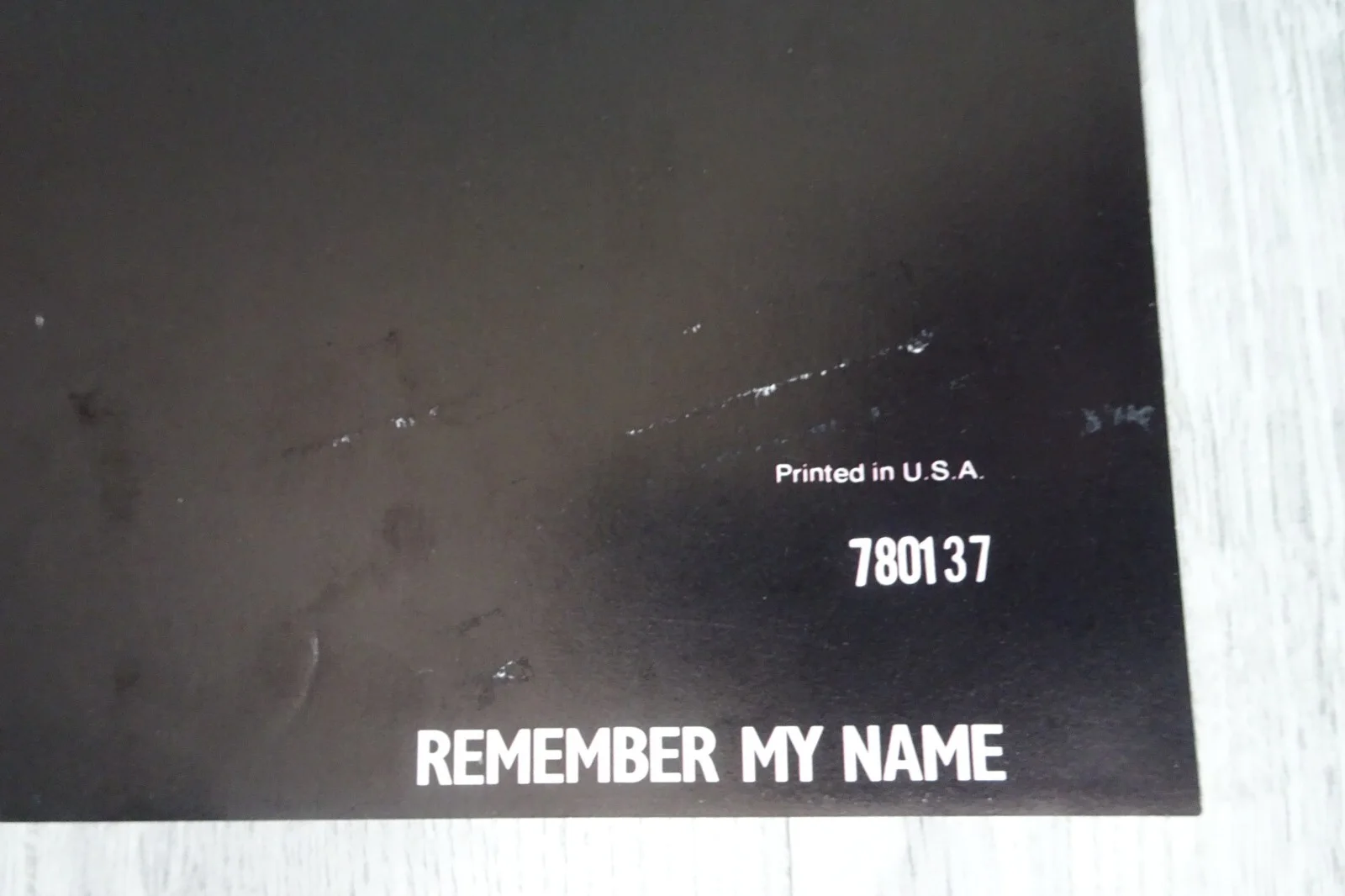 Remember My Name Poster One Sheet Geraldine Chaplin Anthony Perkins 1978, image 2
