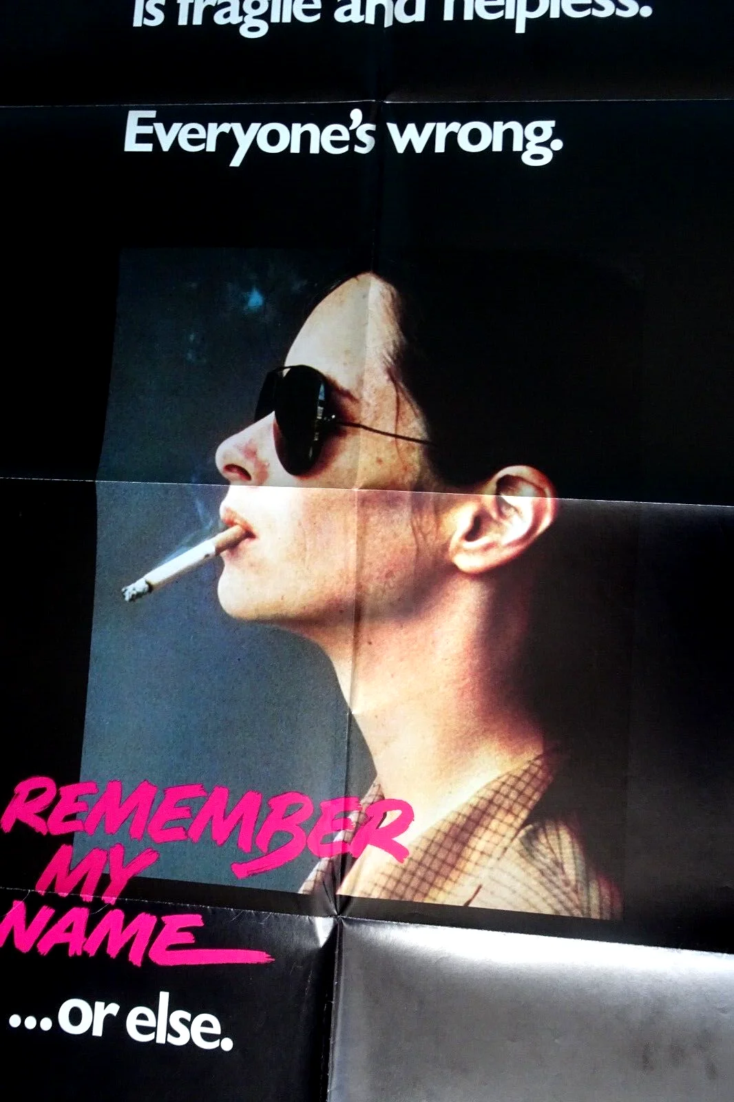 Remember My Name Poster One Sheet Geraldine Chaplin Anthony Perkins 1978, image 4