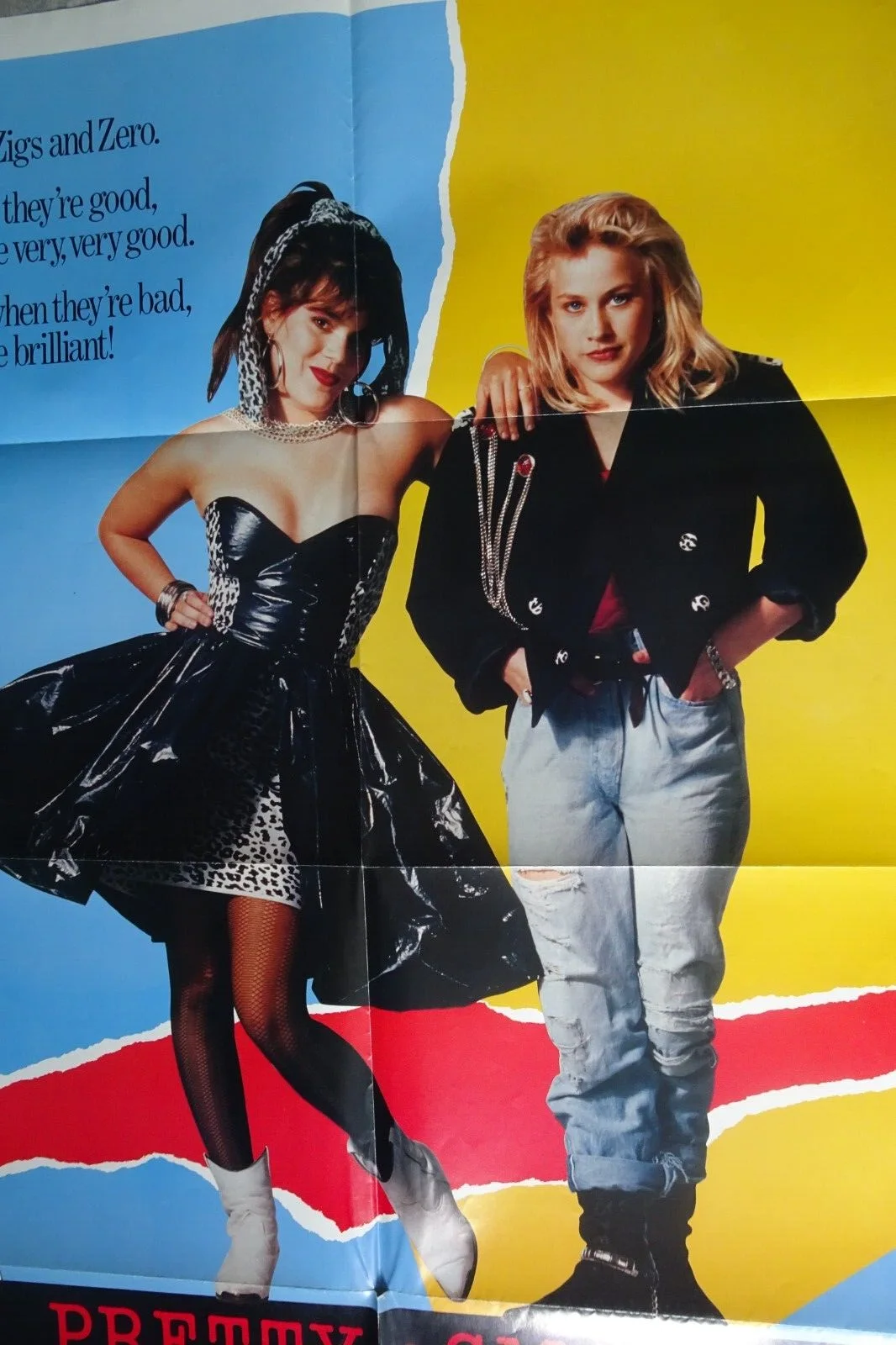 Pretty Smart Poster One Sheet Tricia Leigh Fisher Patricia Arquette 1987 80's, изображение 2