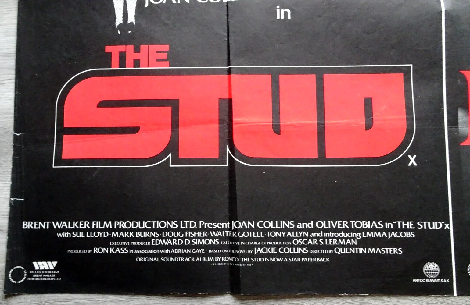 Emmanuelle 2 The Stud Poster Cinema Quad 1978 Sylvia Kristel Joan Collins, image 2