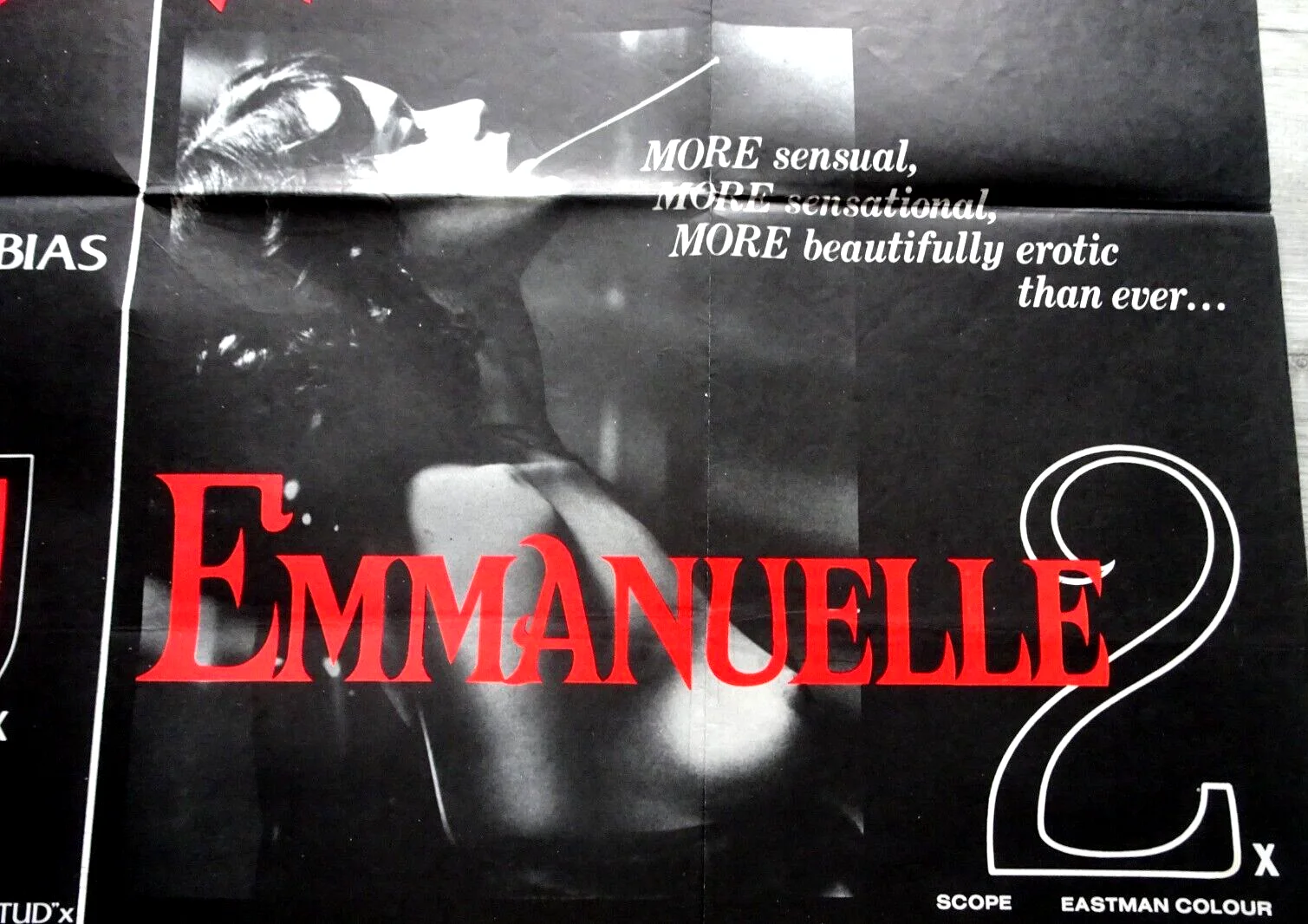 Emmanuelle 2 The Stud Poster Cinema Quad 1978 Sylvia Kristel Joan Collins, image 4
