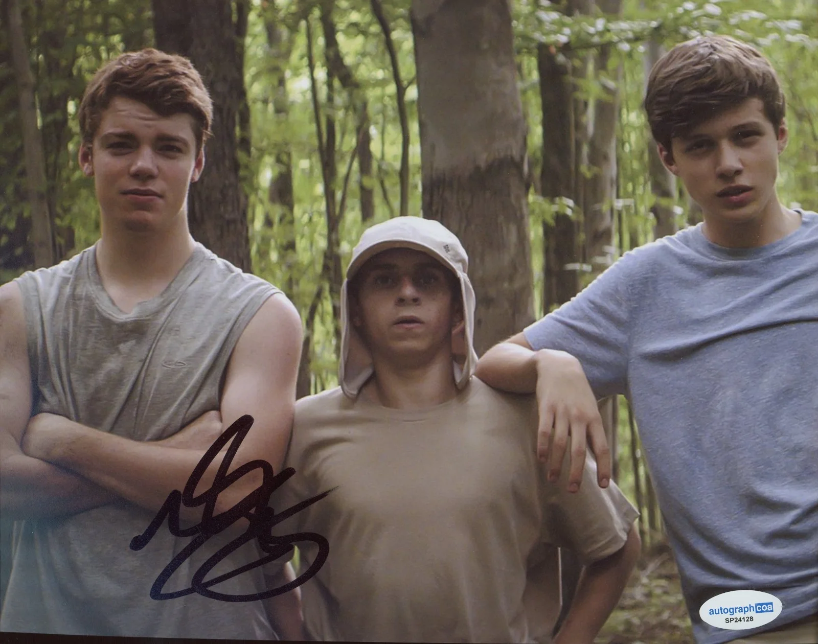 Gabriel Basso — Gabriel Basso Signed Autographed THE KINGS OF SUMMER 8x10 Photo EXACT Proof ACOA, изображение 2