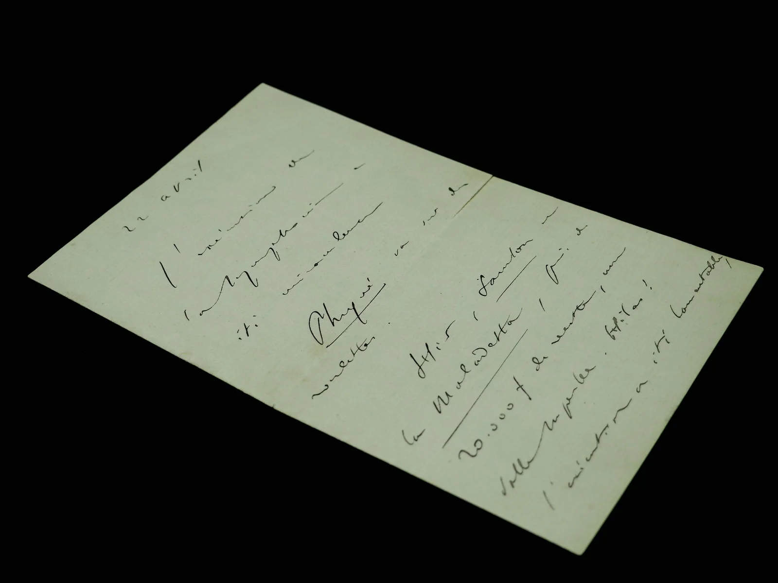 Camille SAINT SAENS - Autograph Letter, image 4