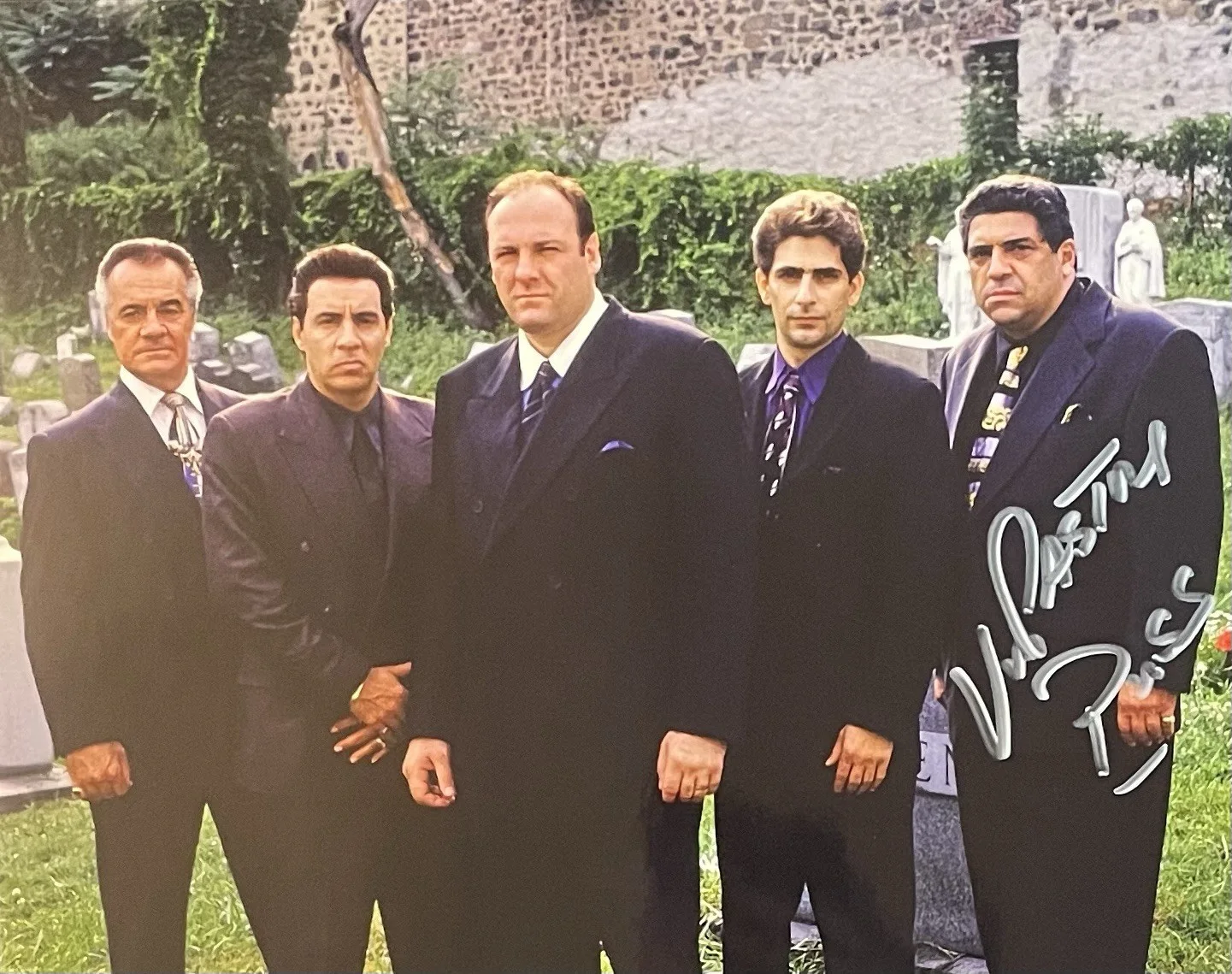 Vincent Pastore — Vincent Pastore Signed 8x10 Photo The Sopranos Autographed 10