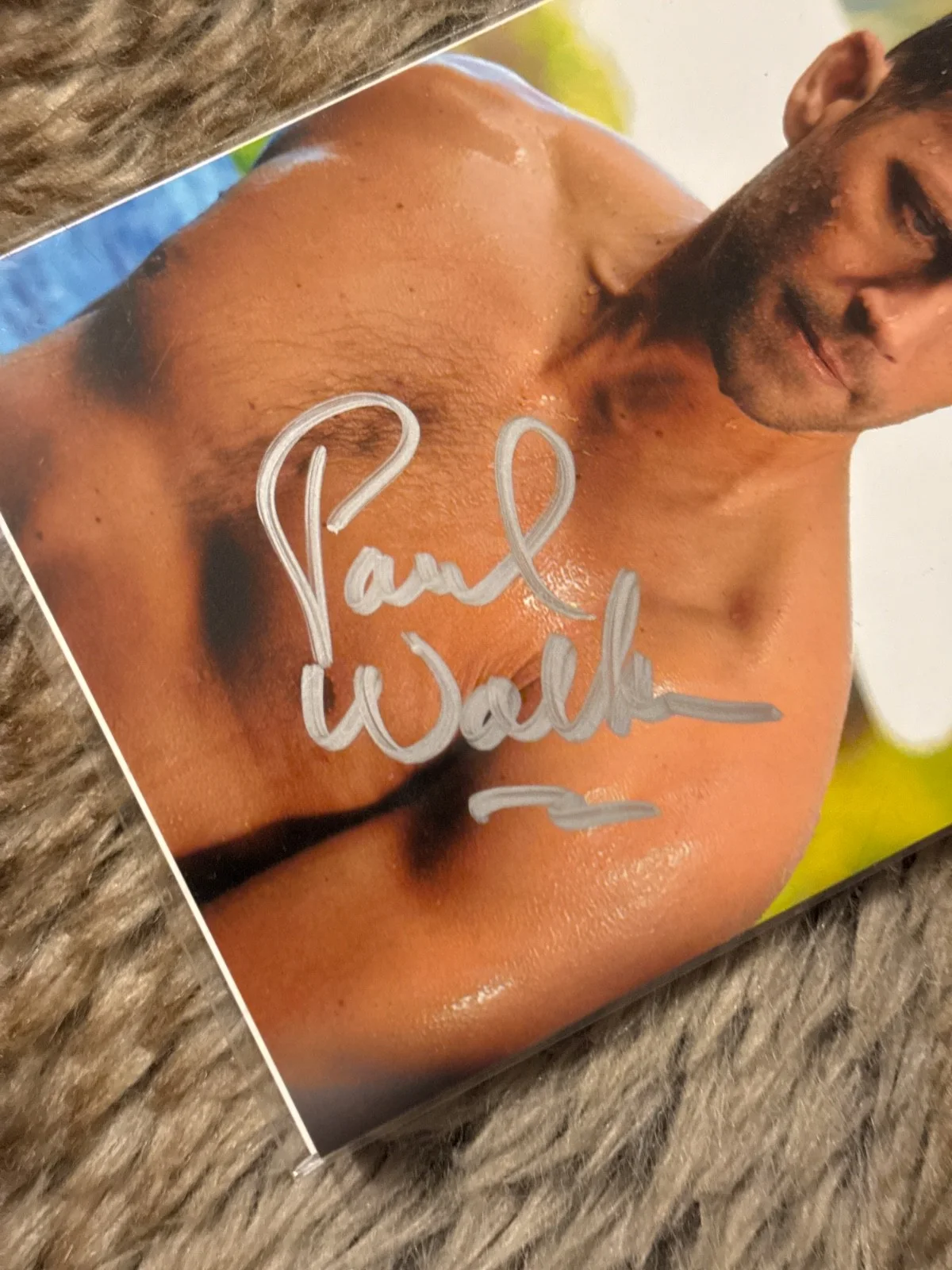 Paul Walker Hand Signed Photo 4 x 6 - Fast & Furious + COA, изображение 3