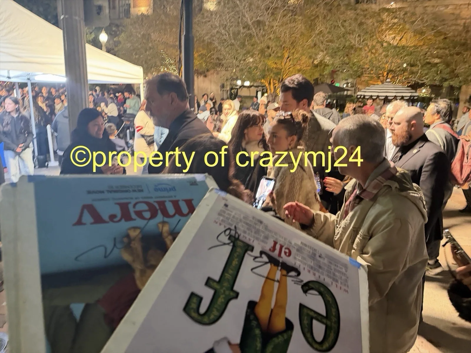 Zooey Deschanel Charlie Cox Signed Merv 12x18 Poster Autograph Exact Proof SWAU, изображение 3