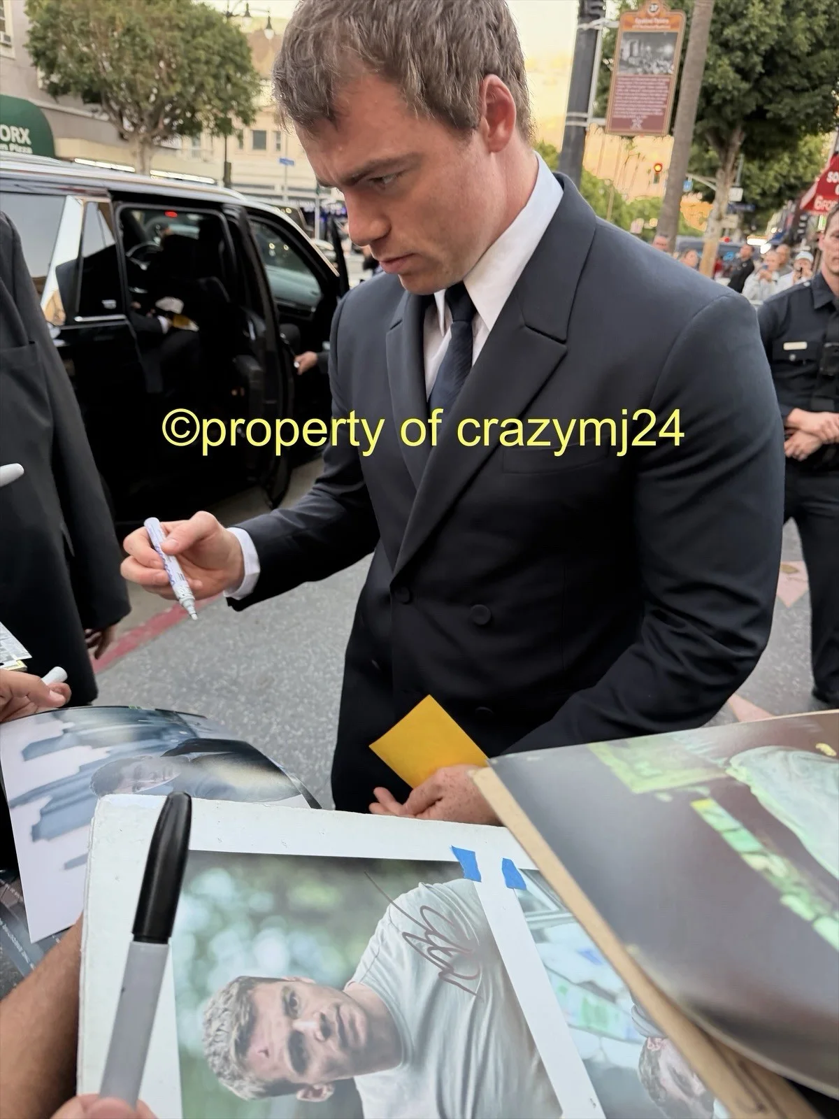 Gabriel Basso Signed The Night Agent Peter Sutherland 8x10 Autograph Exact Proof, image 3