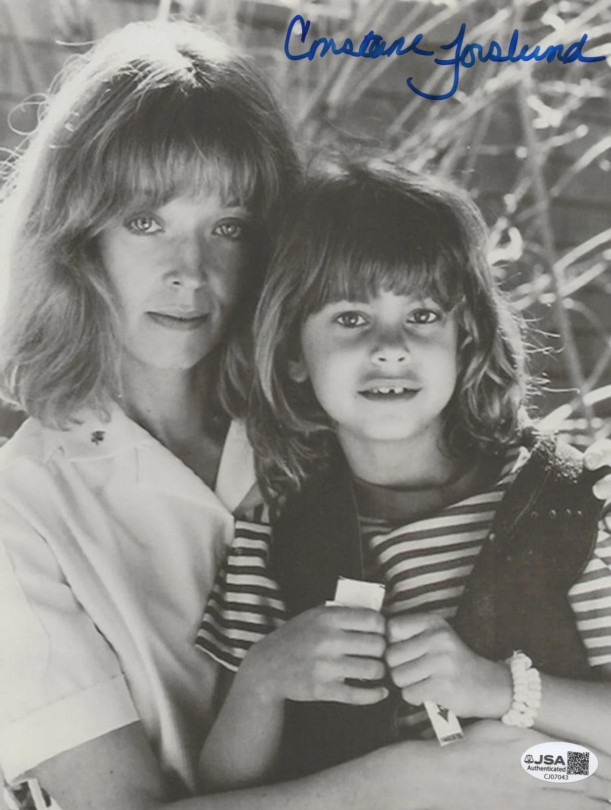 CONSTANCE FORSLUND — CONSTANCE FORSLUND Signed RIVER'S EDGE 8x10 Photo MADELEINE Autograph JSA