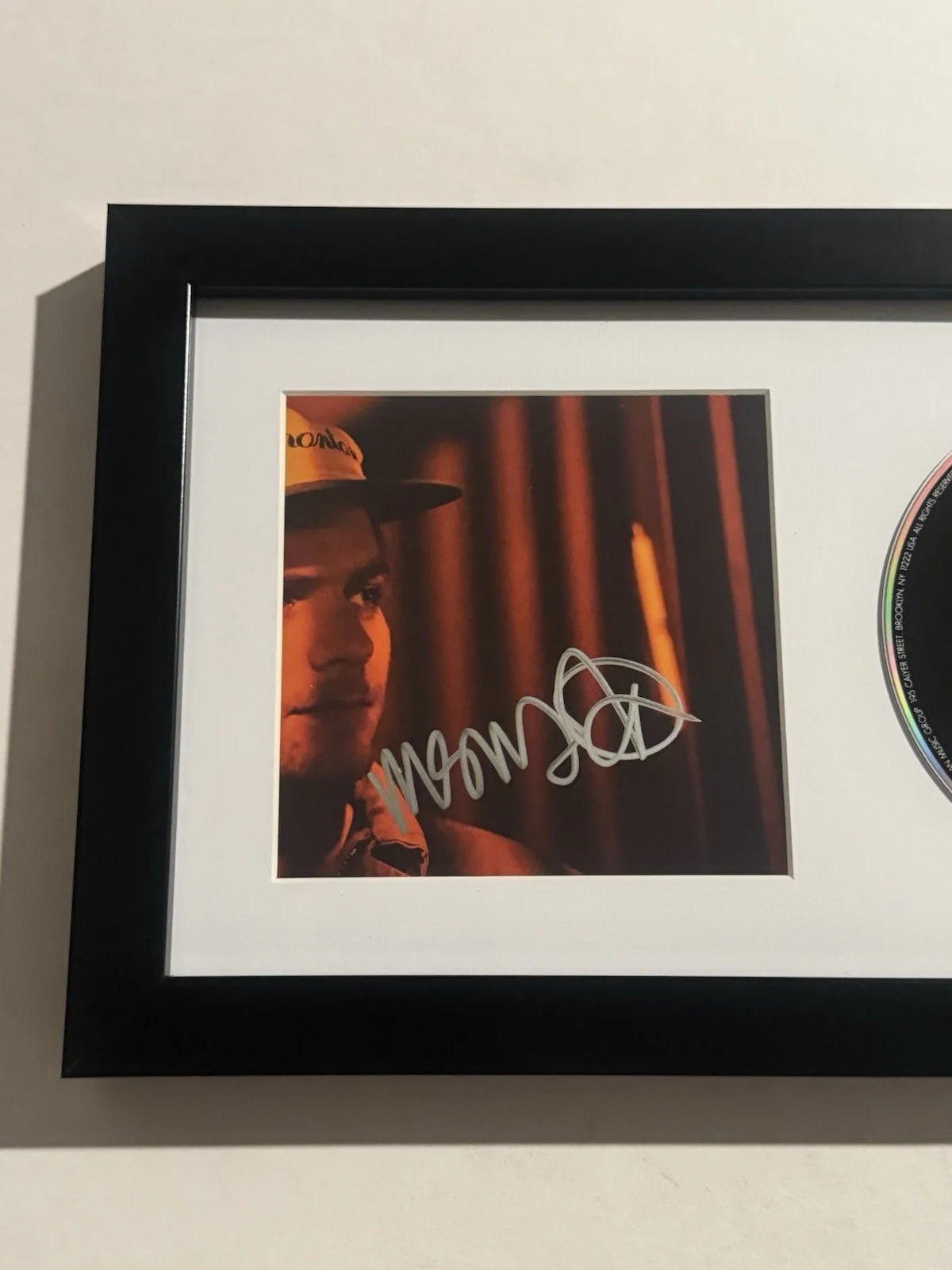 MAC DEMARCO SIGNED AUTOGRAPHED FRAMED MATTED CD INDIE SINGER COA, image 2