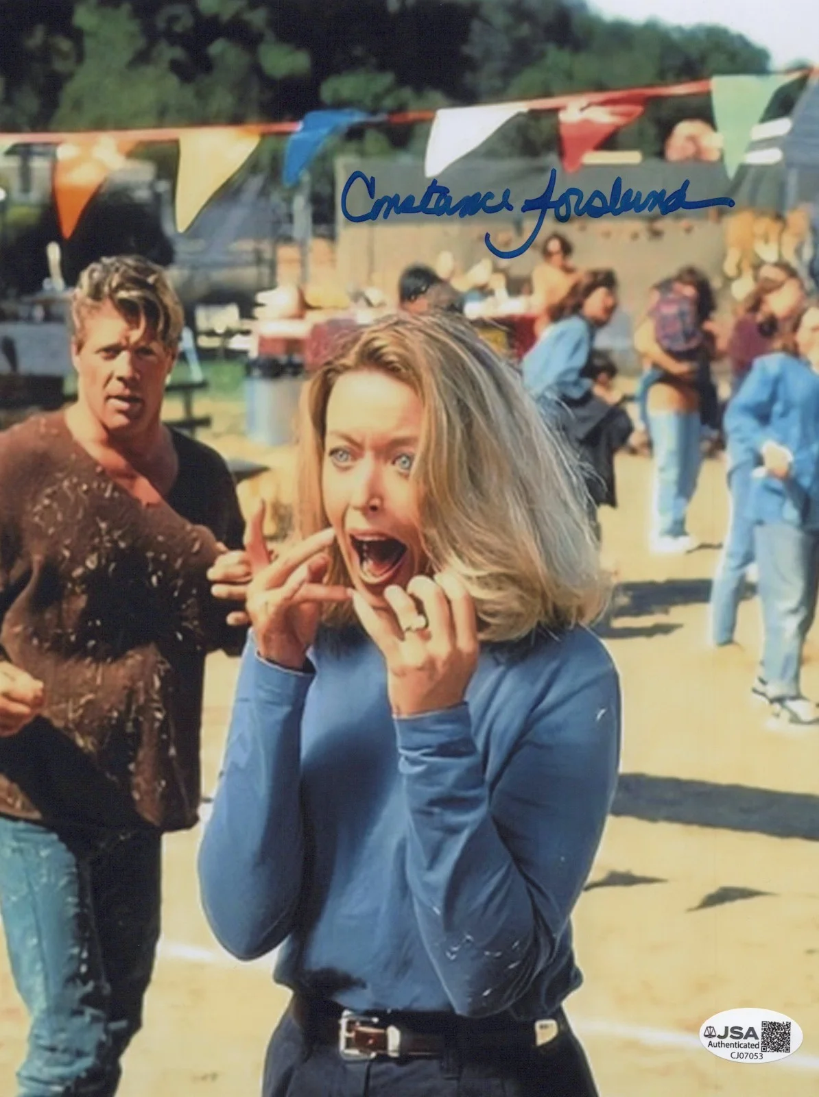 CONSTANCE FORSLUND — CONSTANCE FORSLUND Signed VILLAGE OF THE DAMNED 8x10 Photo Autograph JSA COA