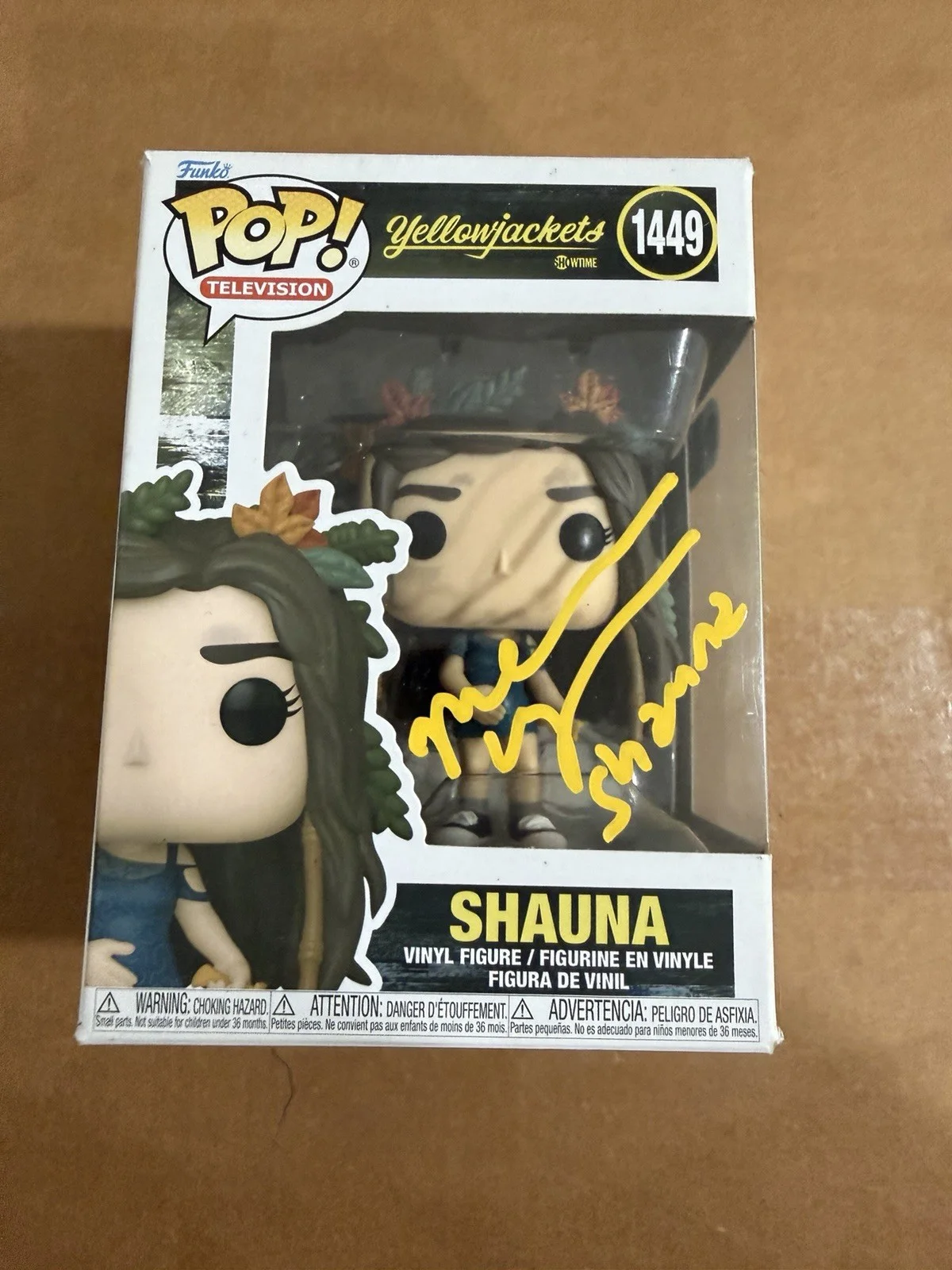 Melanie Lynskey Signed “Shauna” 1449 Yellowjackets Funko Proof Autograph SWAU, image 4