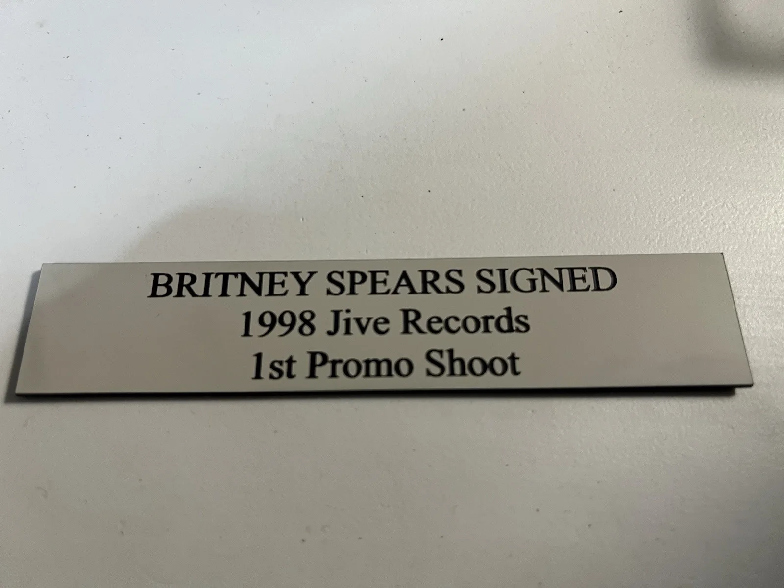 Britney Spears — 1998 BRITNEY SPEARS SIGNED JSA JIVE RECORDS PROMO PRESS PHOTO AUTOGRAPH FRAMED!, изображение 5