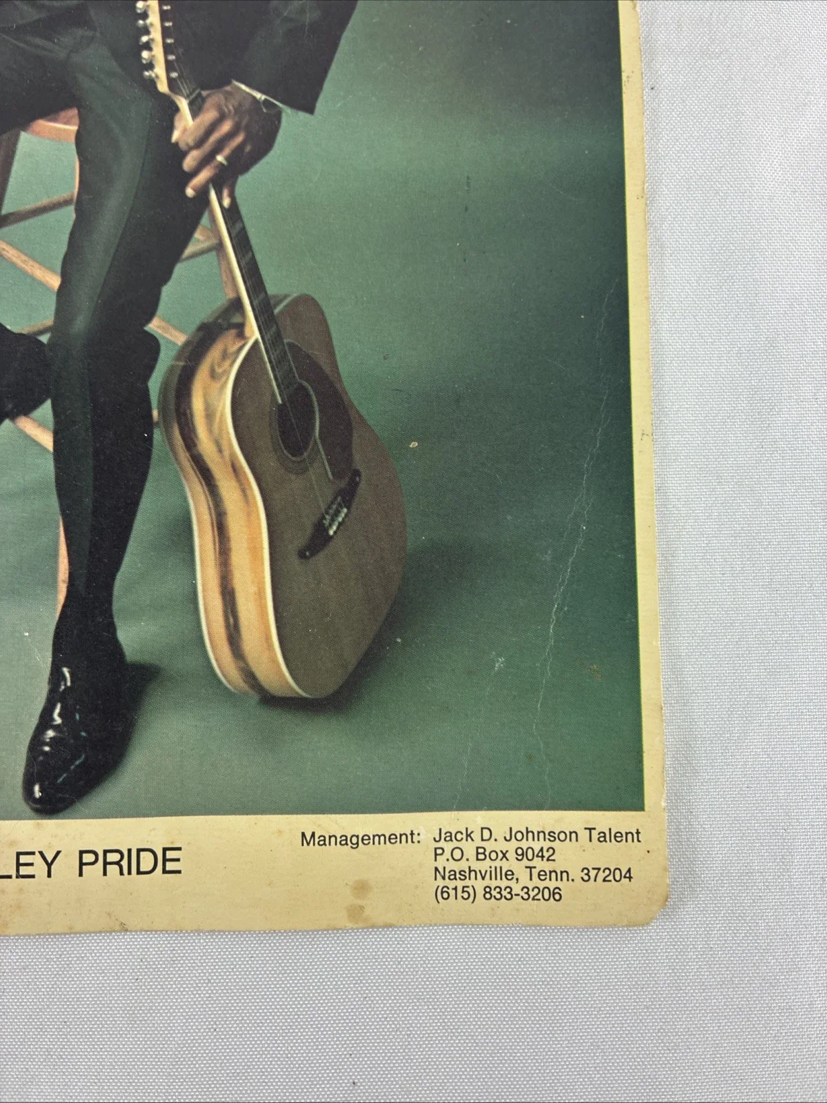 Country Legend Charley Pride Autograph SIGNED Chardon RCA 8x10 Color Photo, image 3