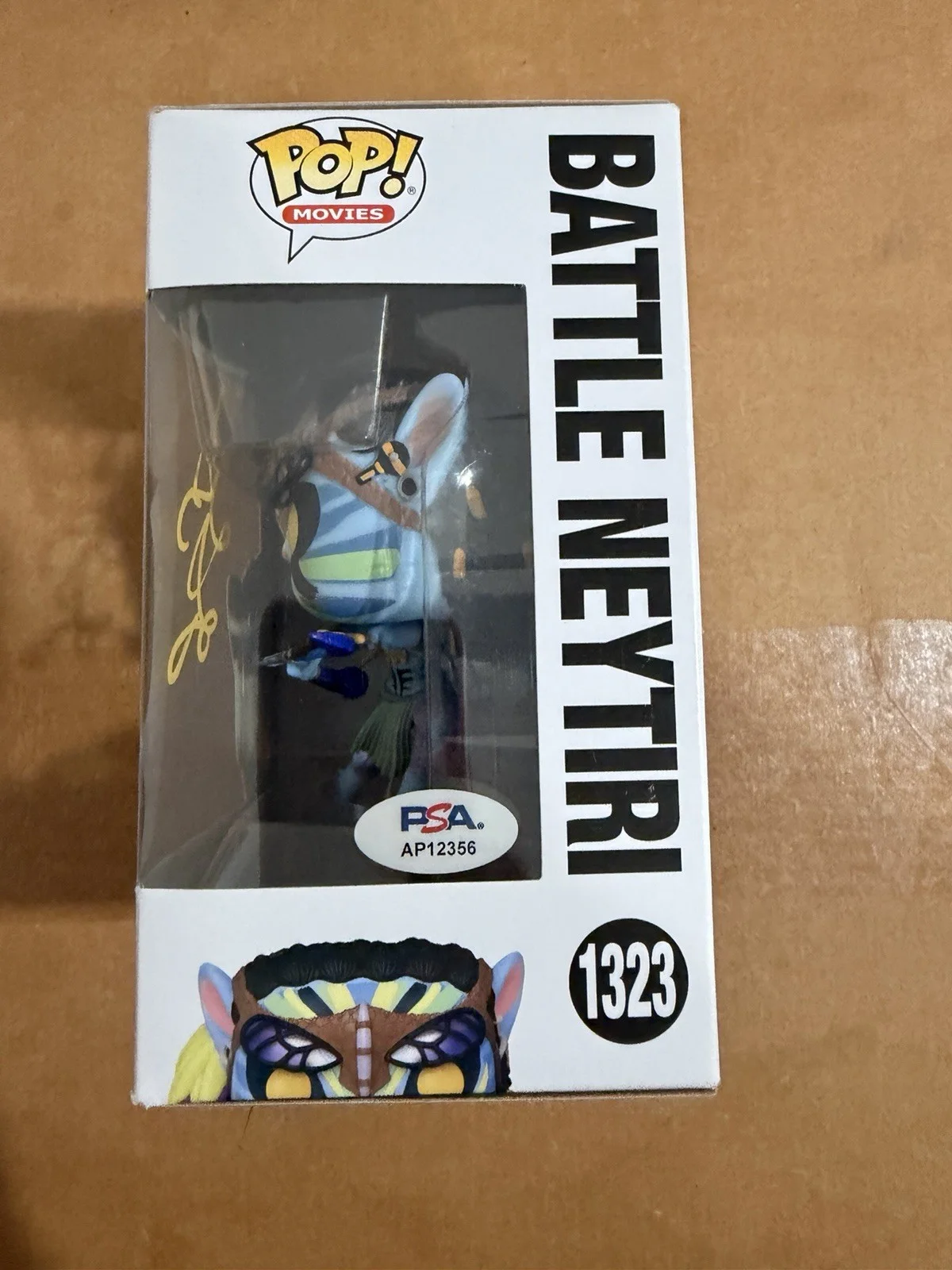 Zoe Saldana Signed Avatar Battle Neytiri Funko Gamora Autograph PSA DNA COA, изображение 2