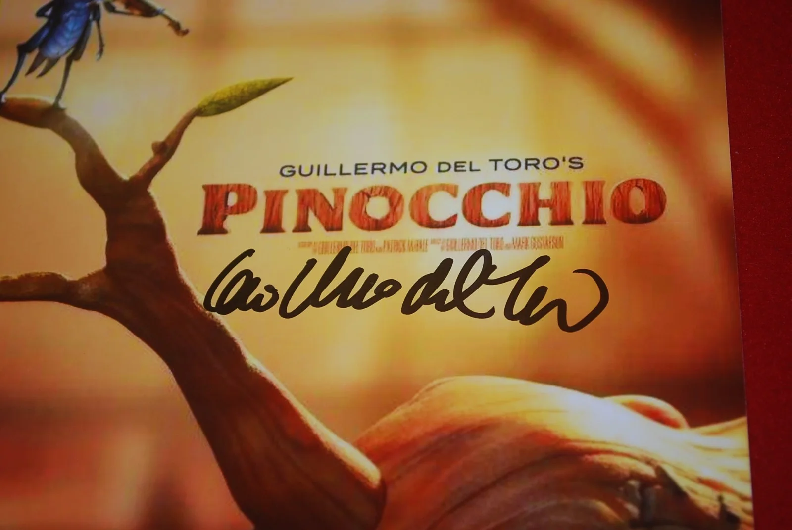 Guillermo Del Toro — Director Guillermo Del Toro Pinocchio Signed 8X10 Photo Beckett COA BV81330, изображение 2