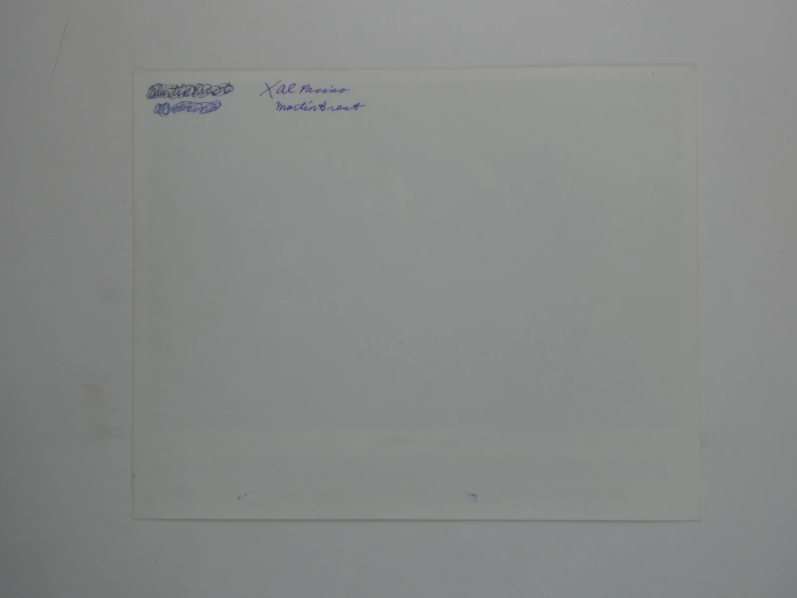 Martin Brest — Martin Brest Signed B&W 8x10 Promo Scent Of A Women Filmmaker JSA COA, изображение 4