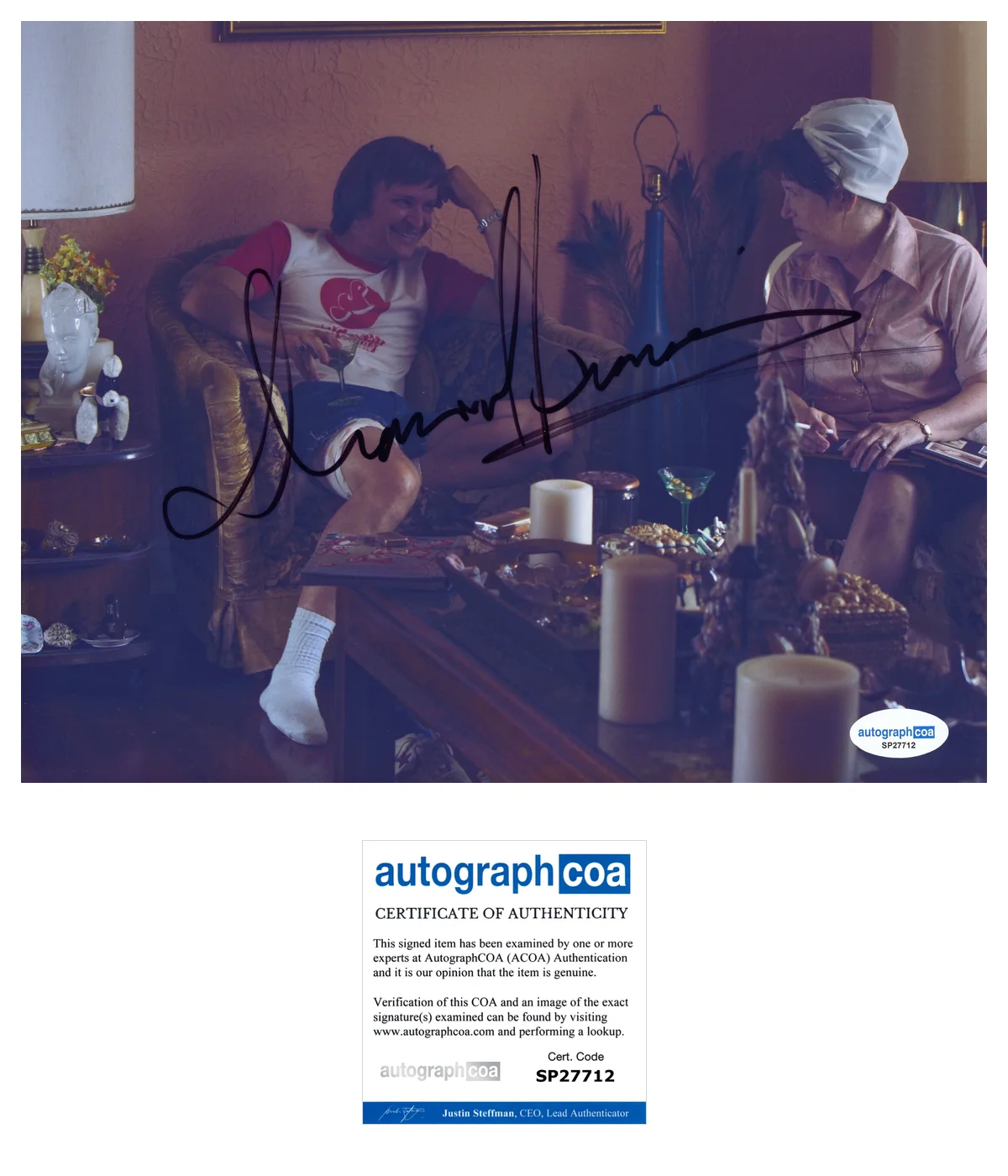 Damon Herriman — Damon Herriman ‘Quarry’ Signed 8x10 Photo ‘Buddy’ ACOA