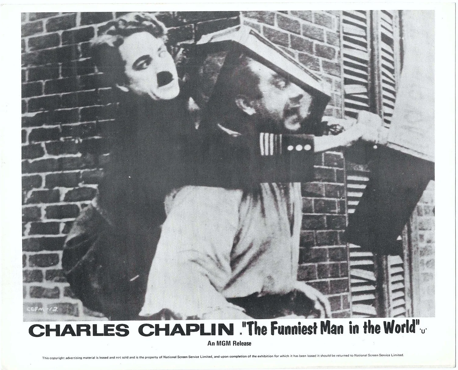 Charles Chaplin The Funniest Man in the World 6 ORIGINAL UK FOH Lobby Cards 1967, изображение 5