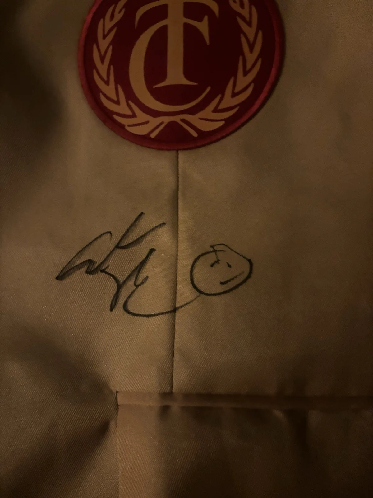 Adam Sandler Signed Autographed Happy Gilmore Gold Jacket! Psa Coa, image 2