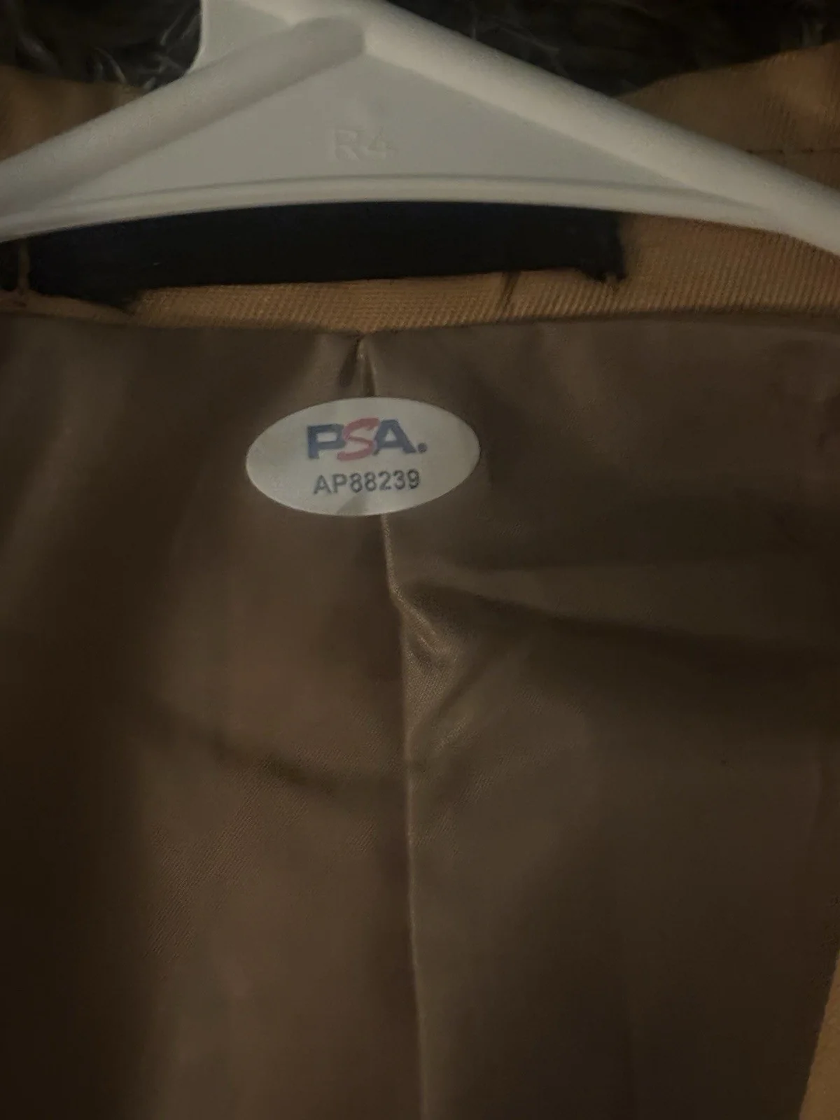 Adam Sandler Signed Autographed Happy Gilmore Gold Jacket! Psa Coa, image 3