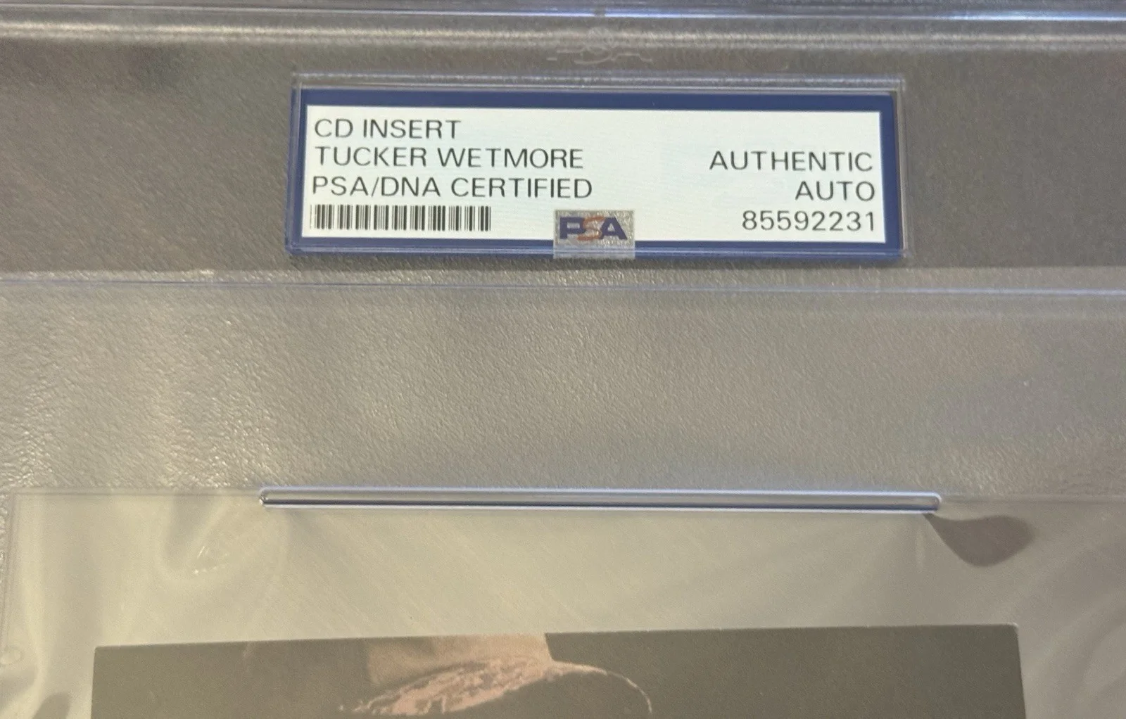 Tucker Wetmore Signed “What Not To” CD Insert PSA!!, image 2