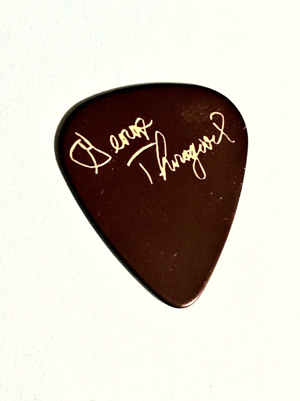 George Thorogood Signature Guitar Pick 50 Years Of Rock, изображение 2