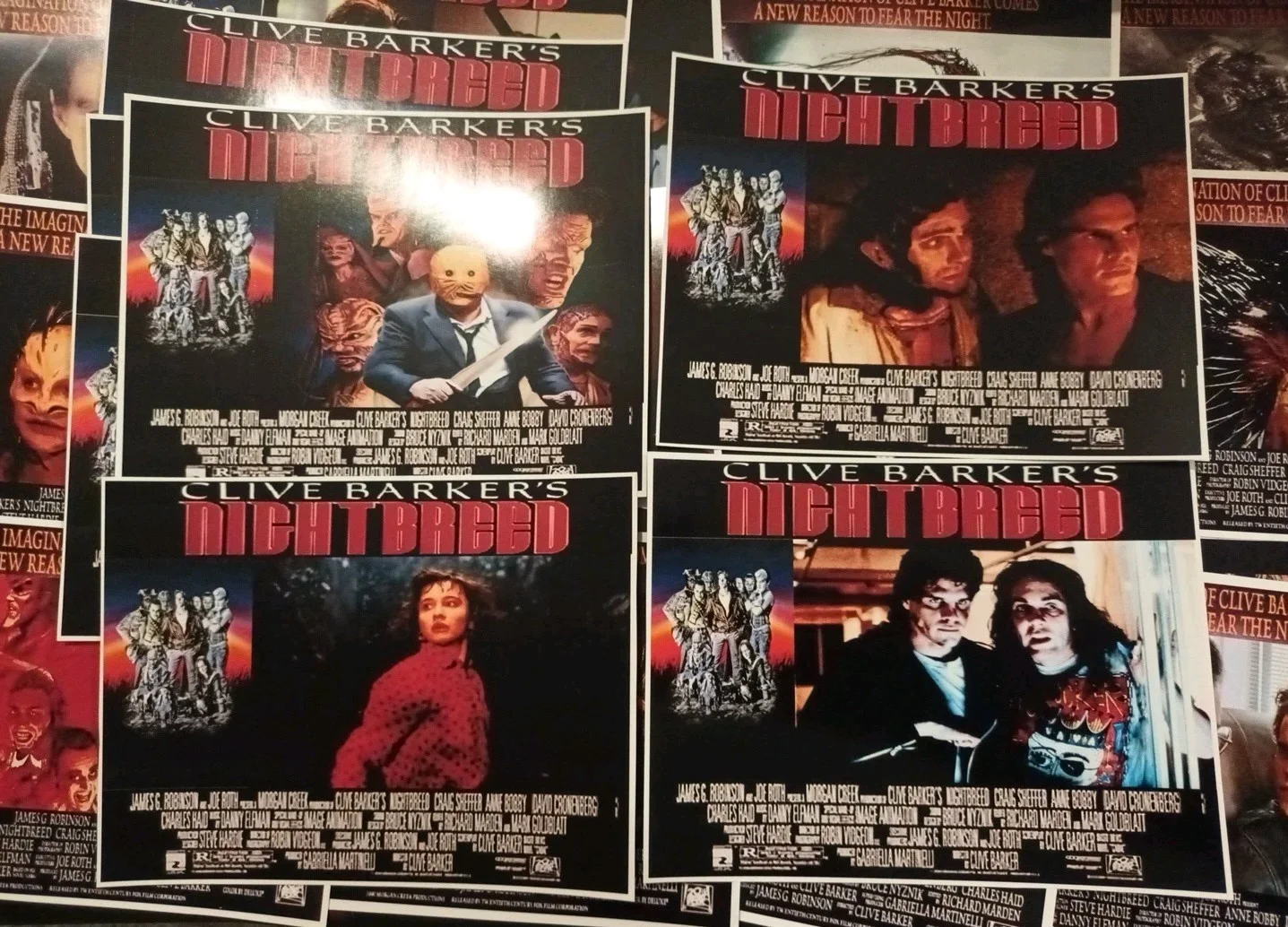 CLIVE BARKER'S NightBreed. 24 (2sets) Glossy 6.5×4.5. Unofficial Lobby Cards., image 3