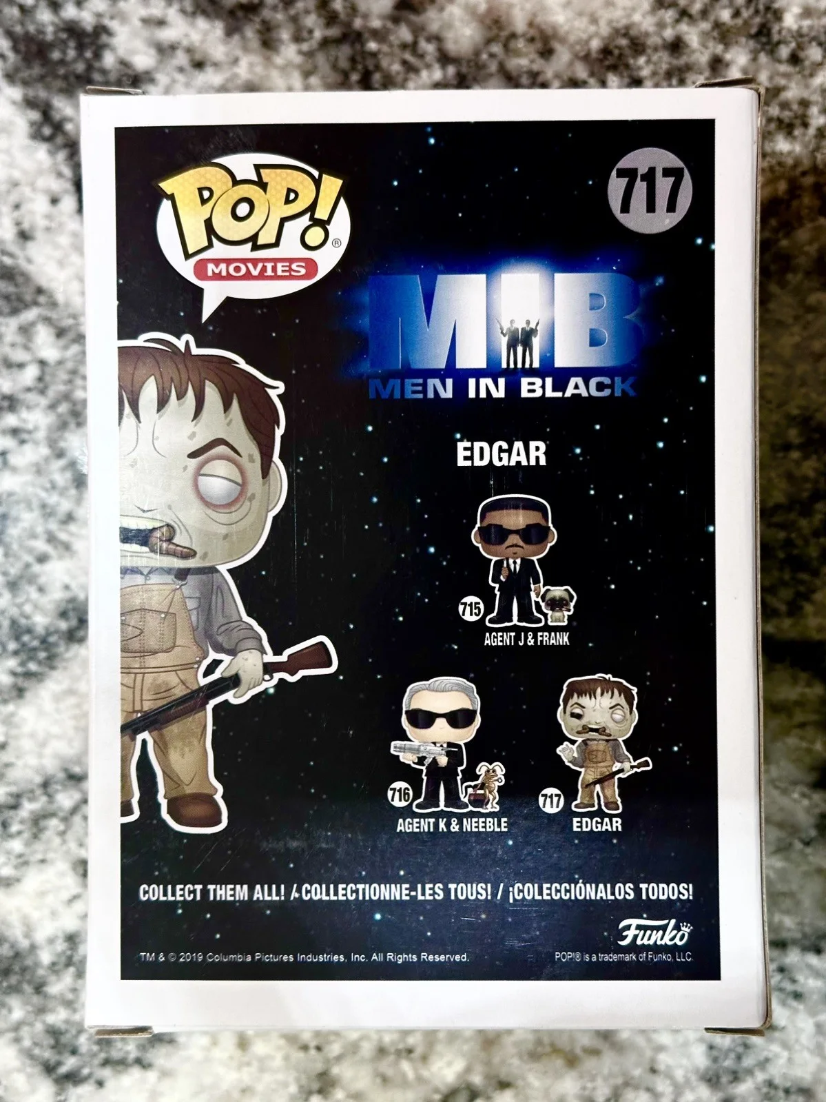 Vincent D'Onofrio — Vincent D’onofrio Signed w/Movie Quote Funko Pop, Men In Black Edgar (Bug), image 4