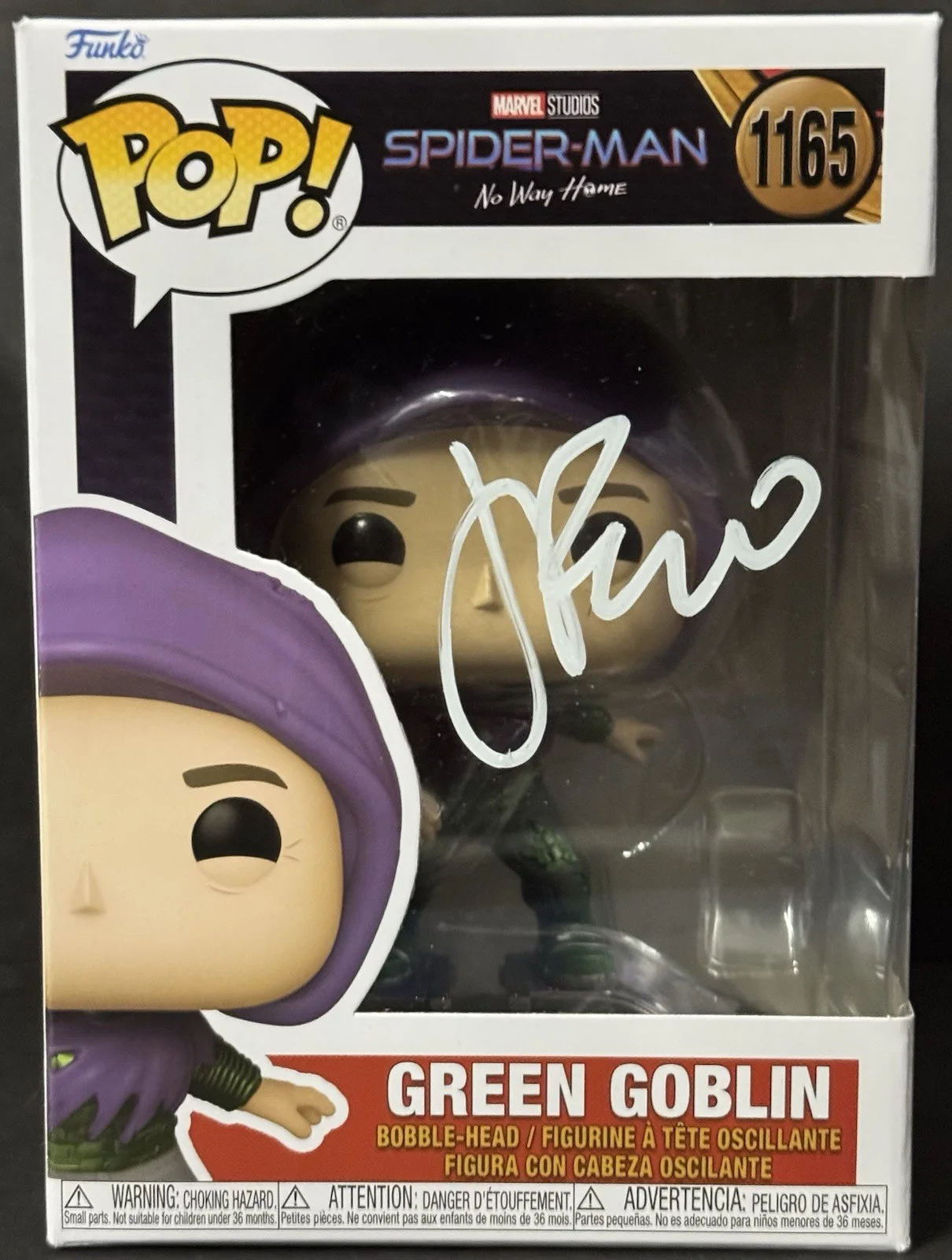 James Franco — James Franco Signed Autographed Spider-Man Green Goblin Funko Pop BAS Beckett
