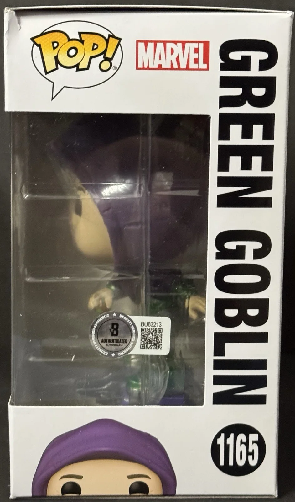 James Franco — James Franco Signed Autographed Spider-Man Green Goblin Funko Pop BAS Beckett, image 2