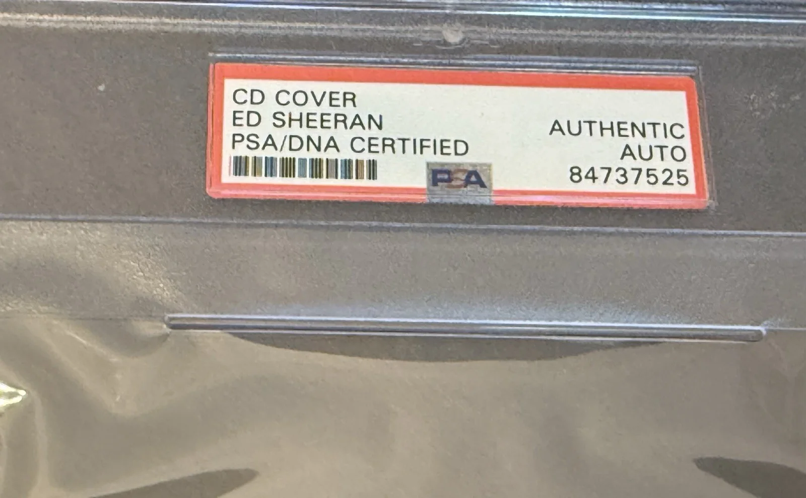 Ed Sheeran Signed CD “2 Step” Insert PSA!!, image 3