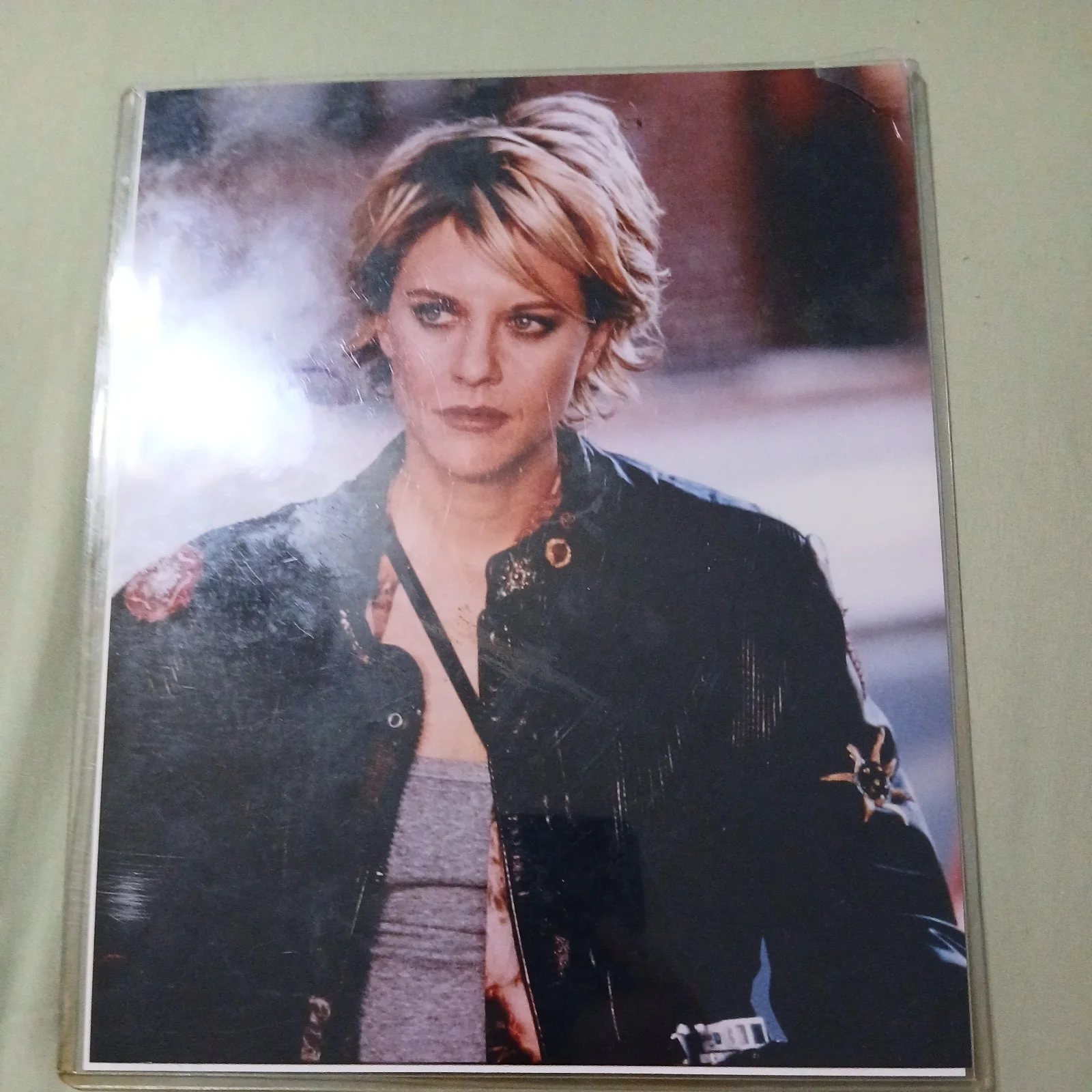 MEG RYAN — MEG RYAN SIGNED 8X10 PHOTO #2 " YOU'VE GOT MAIL, TOP GUN" COA, image 3