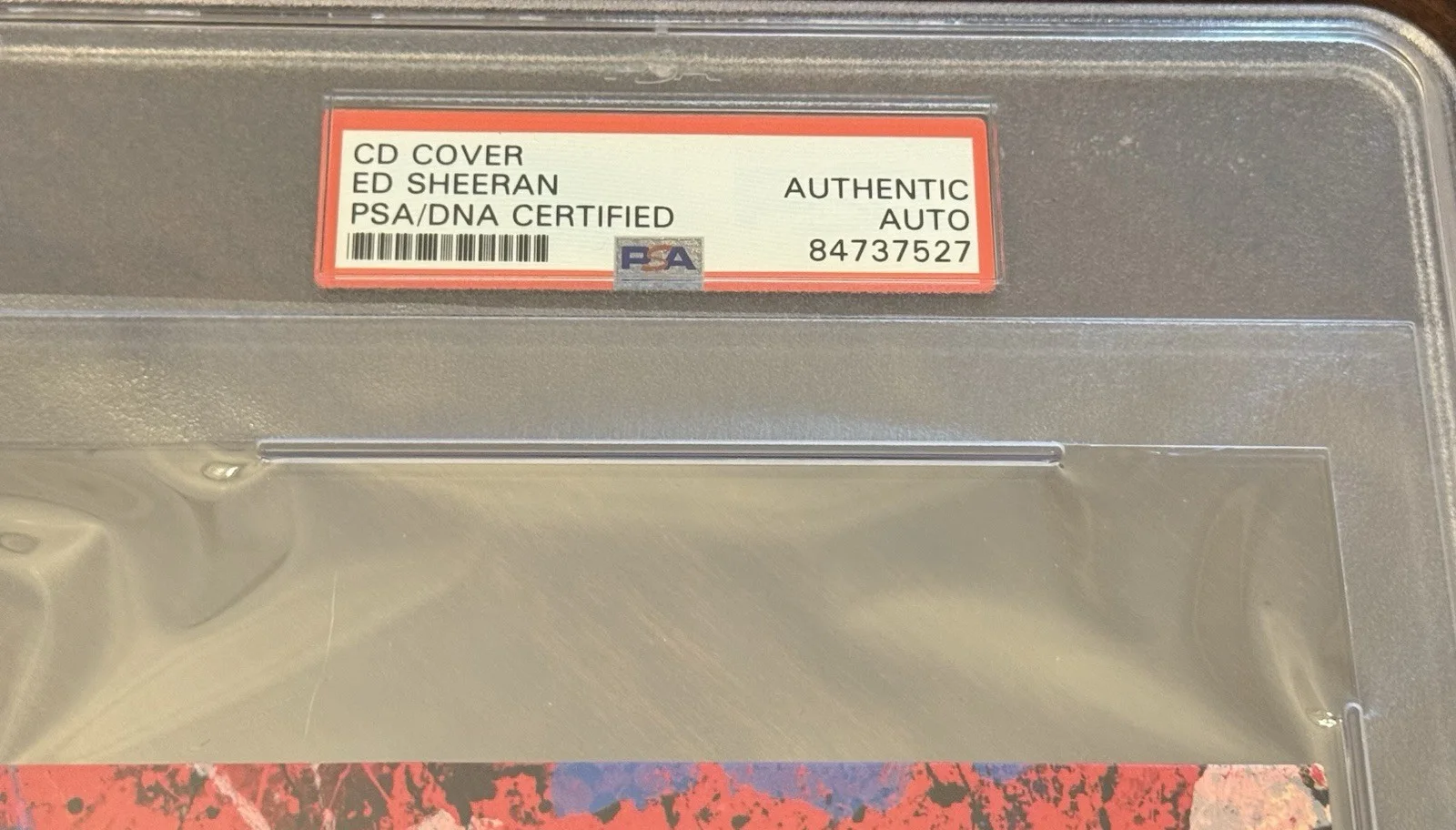 Ed Sheeran Signed CD Lot Of Two PSA!!!, image 2