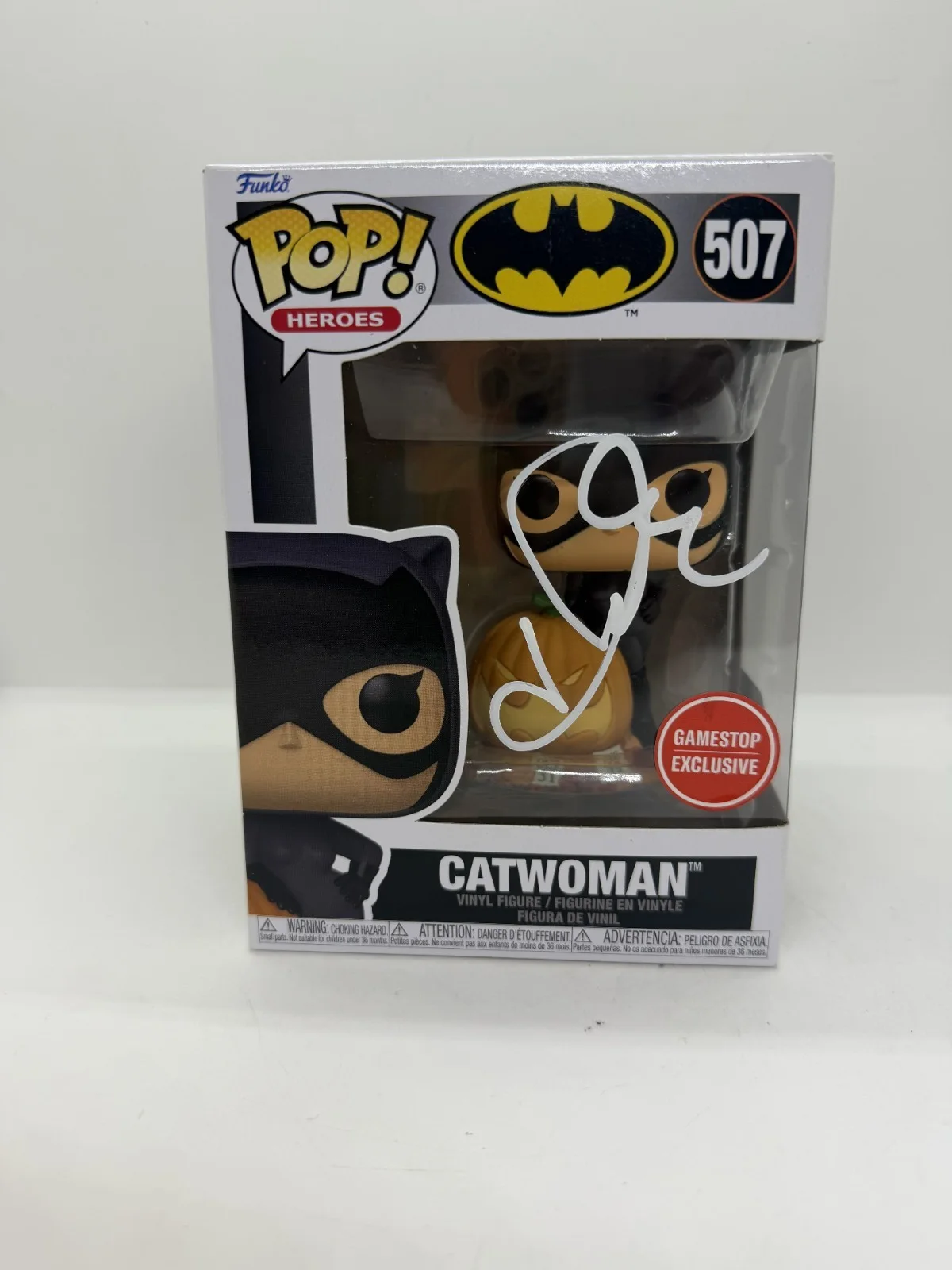 halle berry — Halle Berry Signed Catwoman Funko Pop #507 SWAU