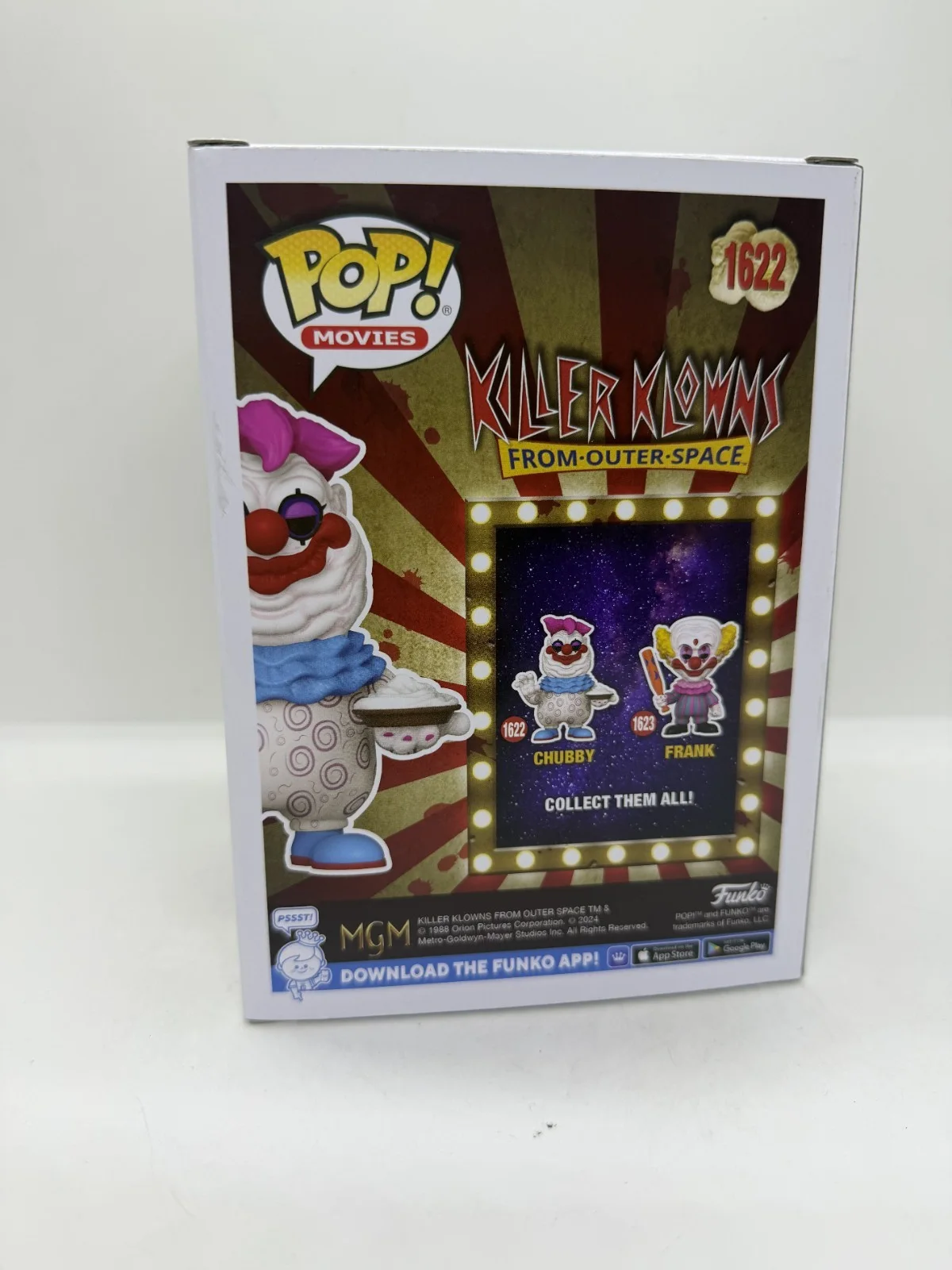 stephen charles, edward chiodo — Chiodo Brothers Signed Killer Klowns From Outer Space Chubby Funko Pop 1622 SWAU, image 4