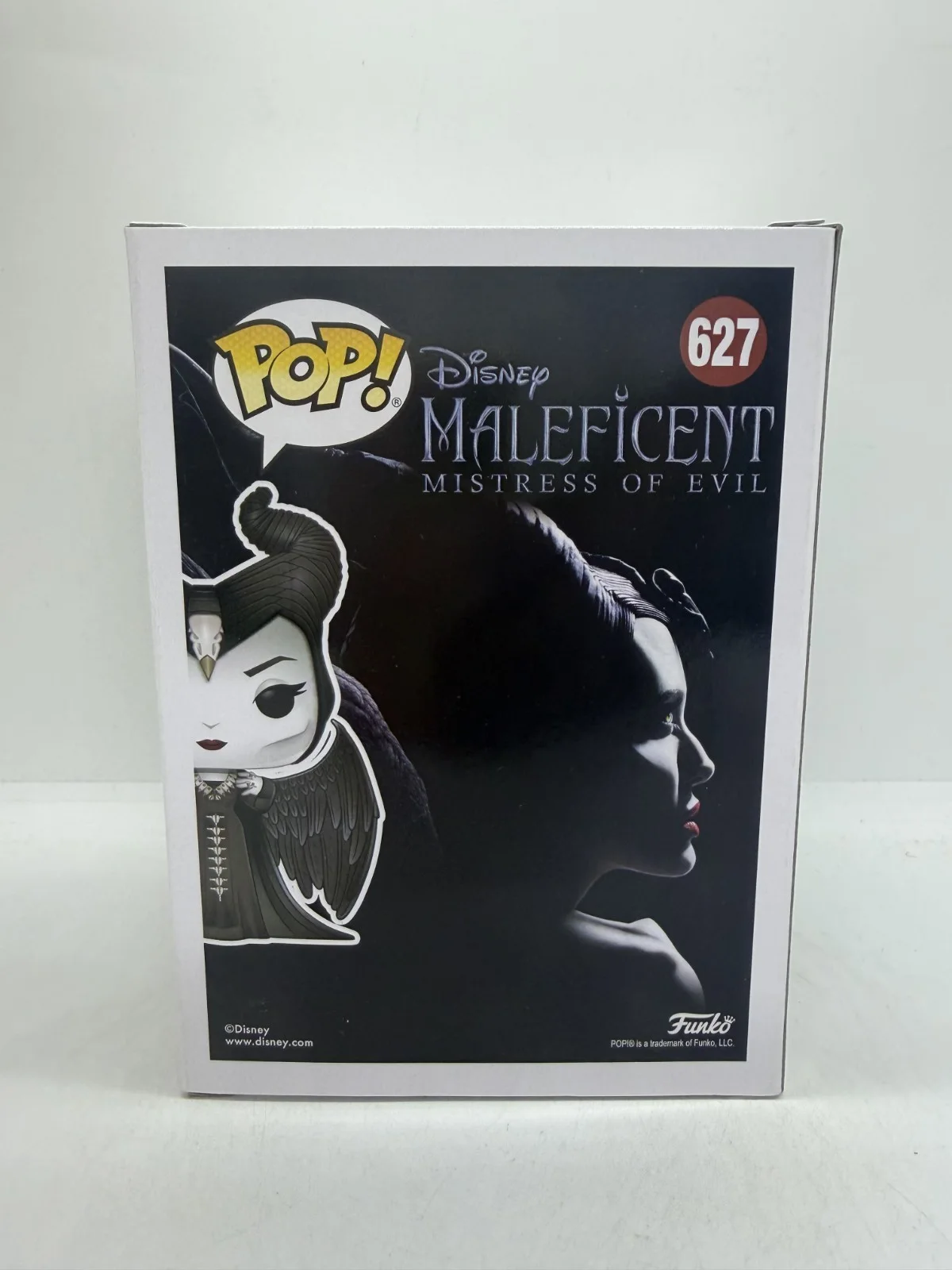 angelina jolie — Angelina Jolie Signed Malificent Mistress Of Evil Funko Pop #627 SWAU, изображение 4