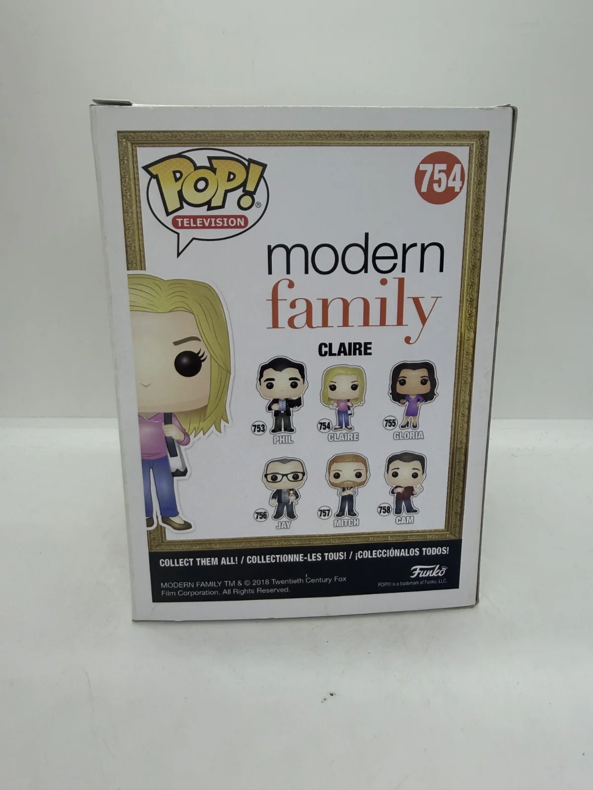 julie bowen — Julie Bowen SIGNED Modern Family Claire Dunphy FUNKO POP #754 SWAU, изображение 3