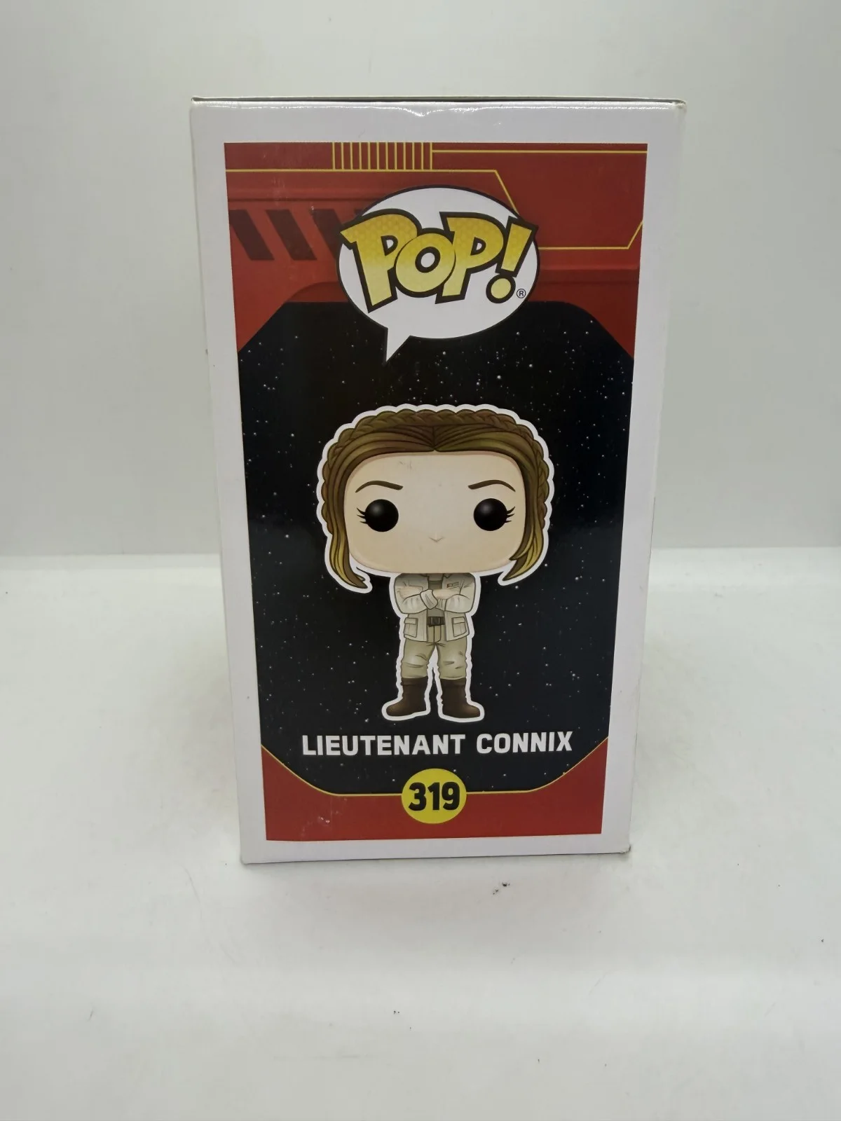 billie lourd — Billie Lourd Signed Star Wars Last Jedi Lieutenant Connix Funko Pop #319 SWAU, изображение 4