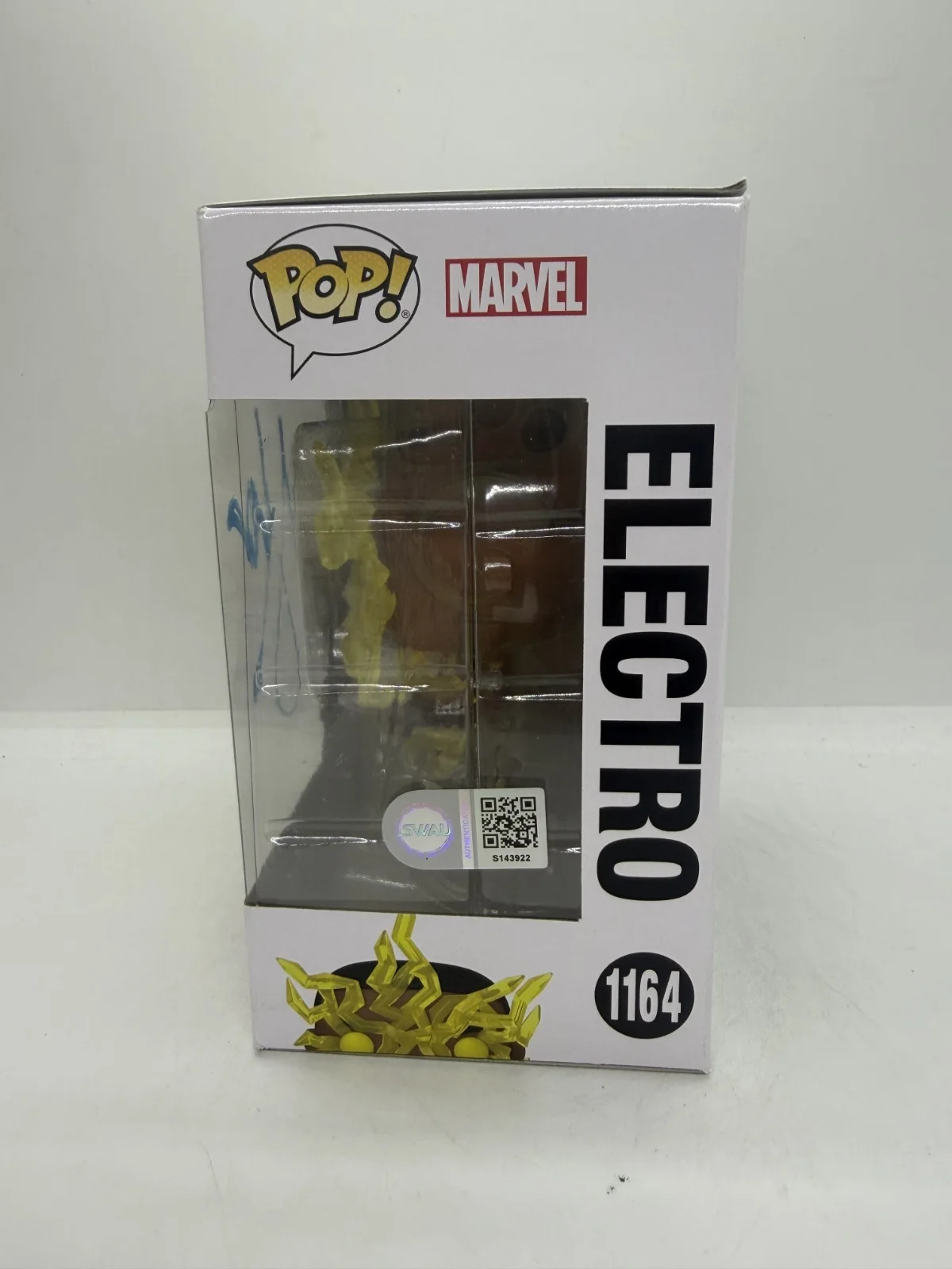 jamie foxx — Jamie Foxx Signed SPIDER-MAN NO WAY HOME Electro FUNKO POP #1164 SWAU #2, изображение 2