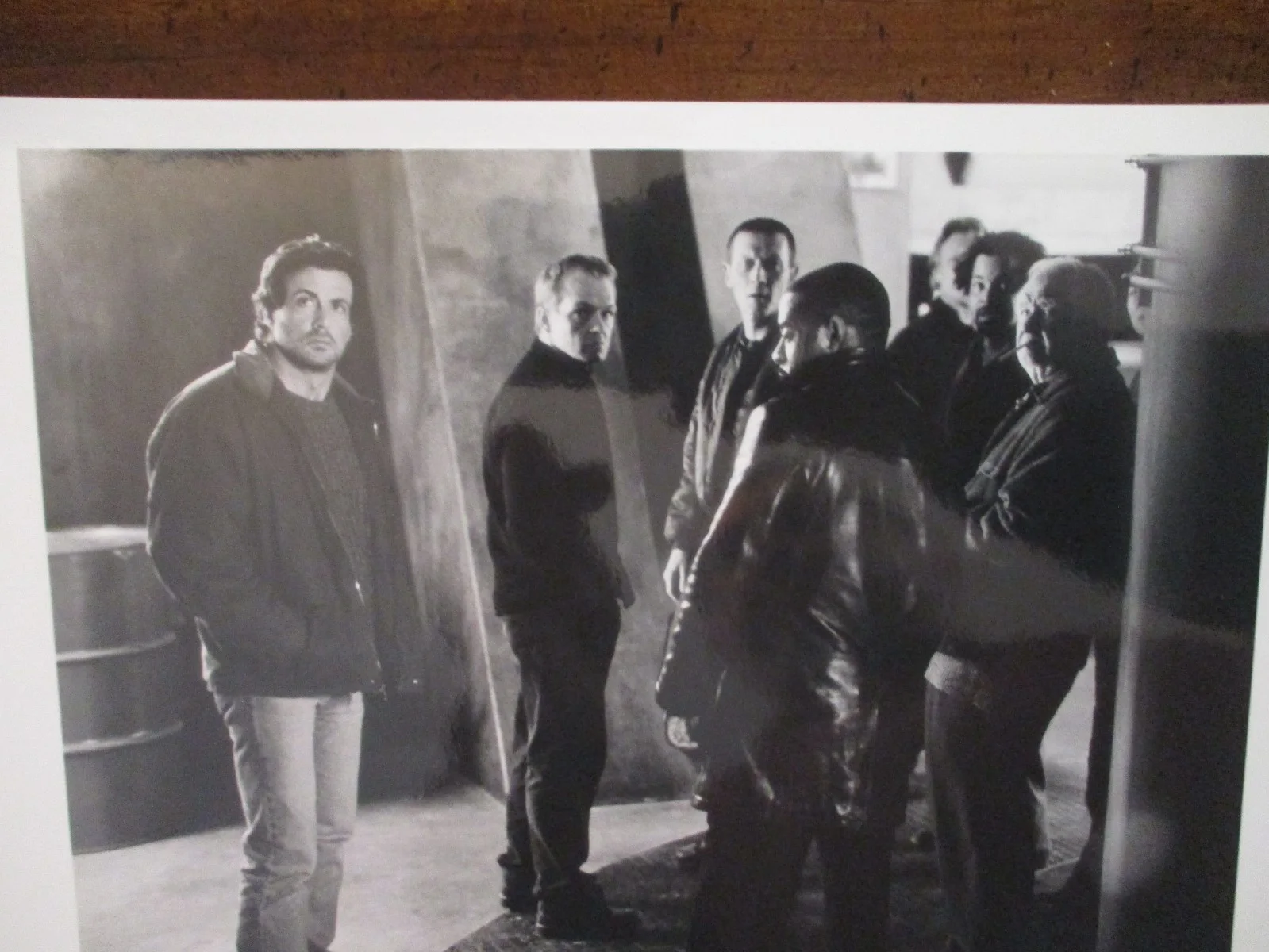 D-TOX/Robert Prosky/Robert Patrick/Sylvester Stallone(EYE SEE YOU)2002 B&W Photo, изображение 2
