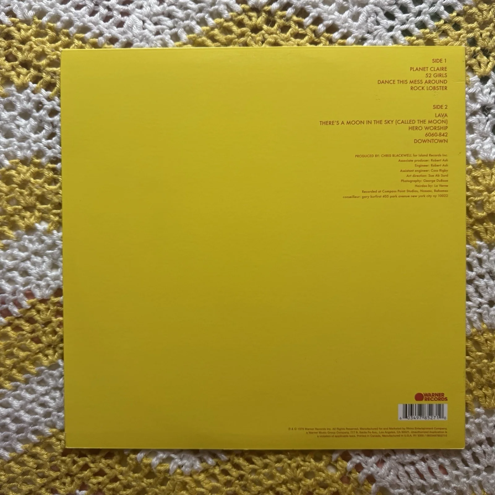 The B-52’s Signed Debut Album Kate Cindy Fred Kate Autographed Vinyl, изображение 3