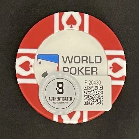 Jennifer Tilly — Jennifer Tilly BAS Signed Poker Chip Autographed World Poker Tour, изображение 2