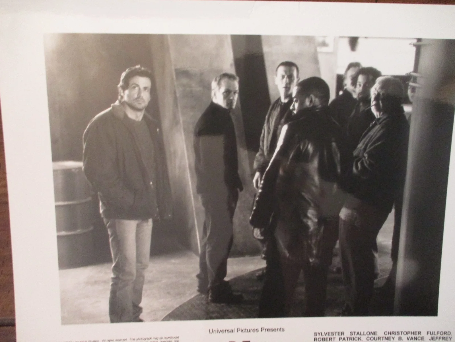 Robert Prosky/Robert Patrick/Sylvester Stallone(EYE SEE YOU/D-TOX)2002 B&W Photo, image 2