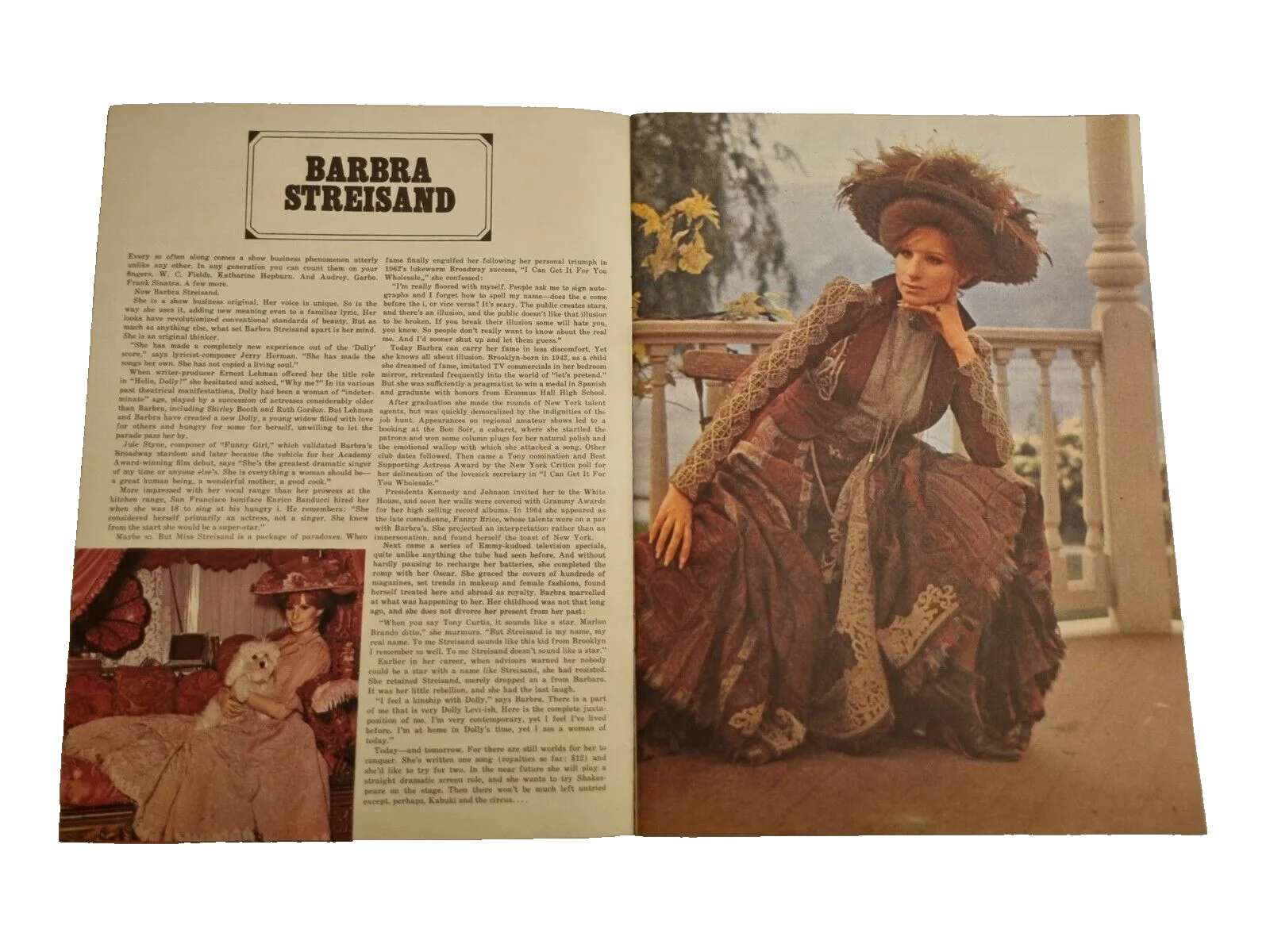 Cinema Programme Hello Dolly - Barbra Streisand Walter Matthau Michael Crawford, image 4